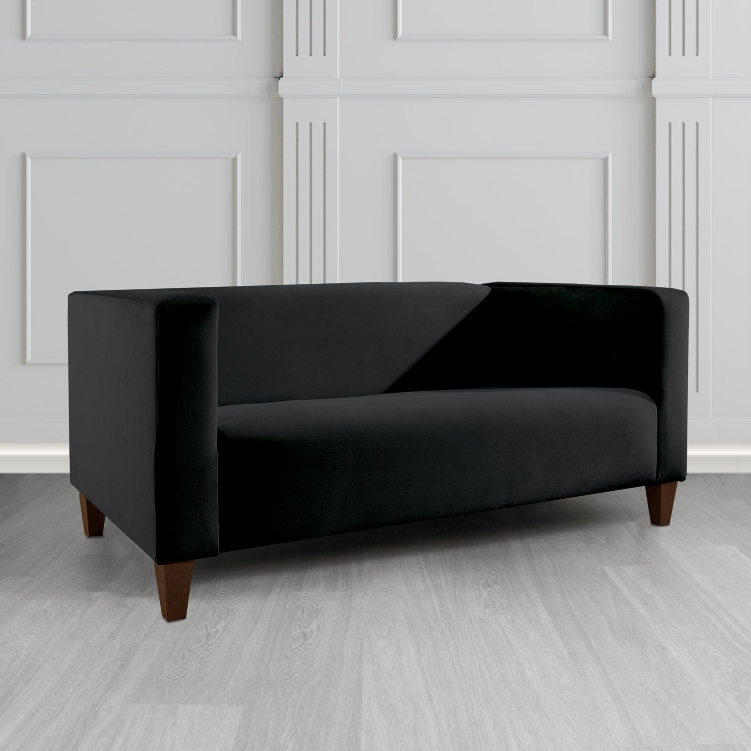 Bonnie 2 Seater Sofa in Monaco Plush Velvet Fabric