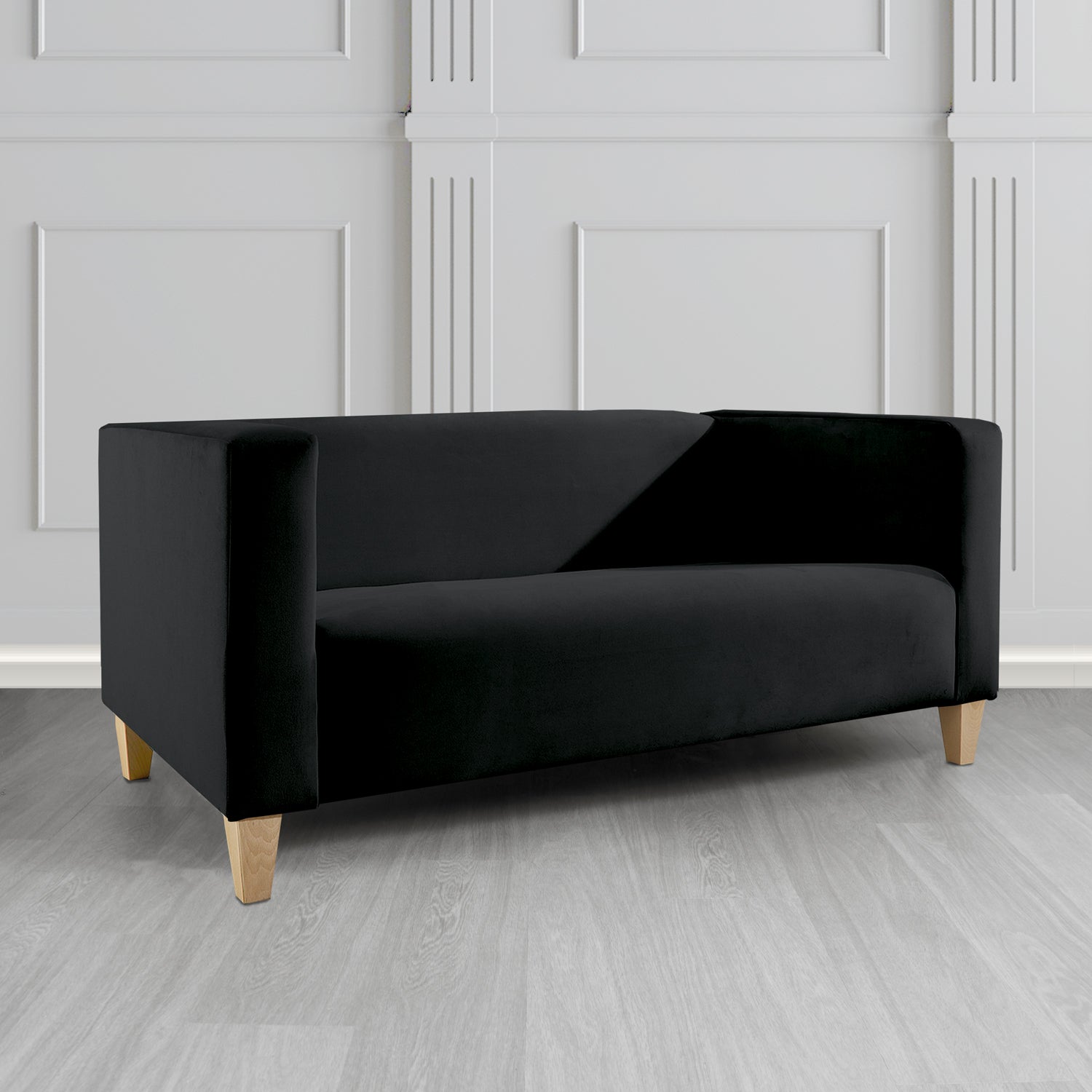 Bonnie 2 Seater Sofa in Monaco Plush Velvet Fabric
