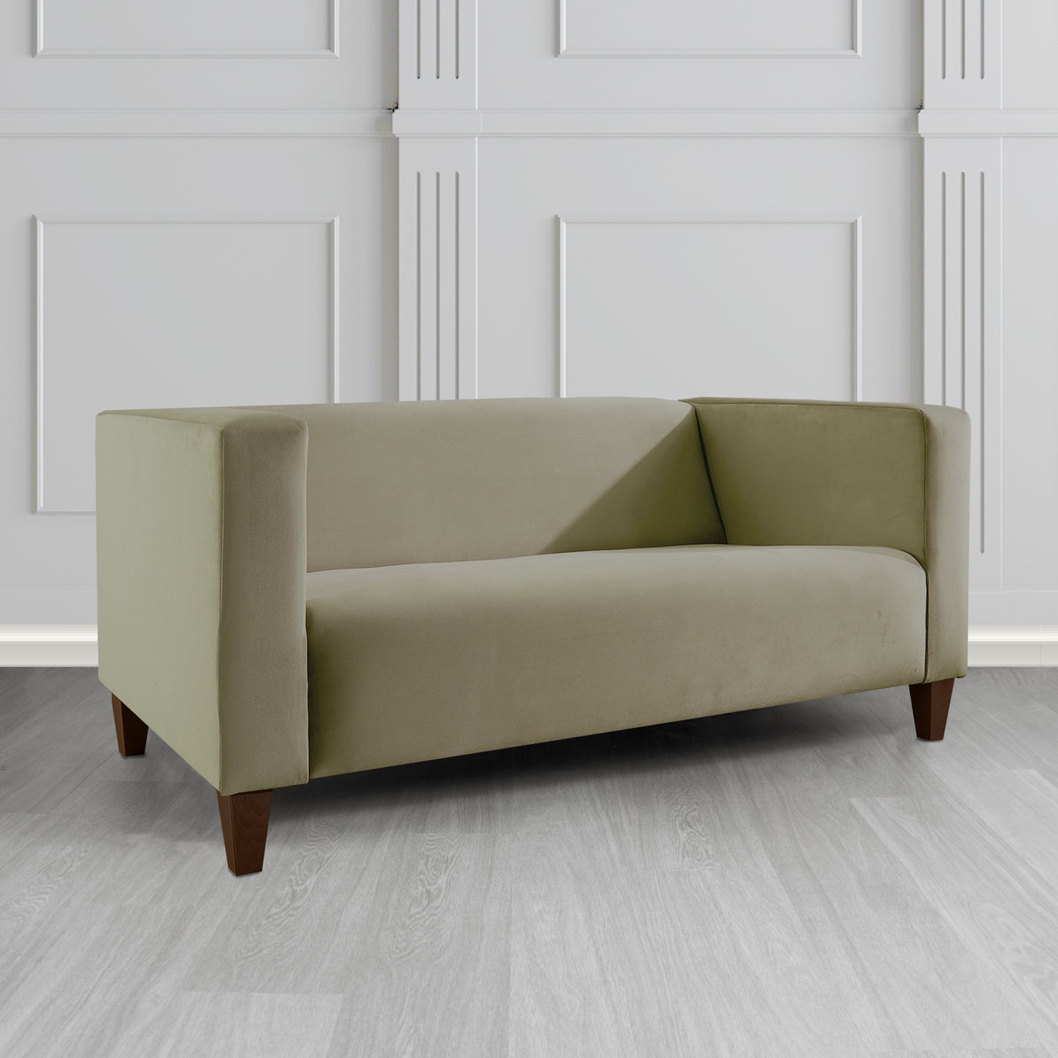 Bonnie 2 Seater Sofa in Monaco Plush Velvet Fabric