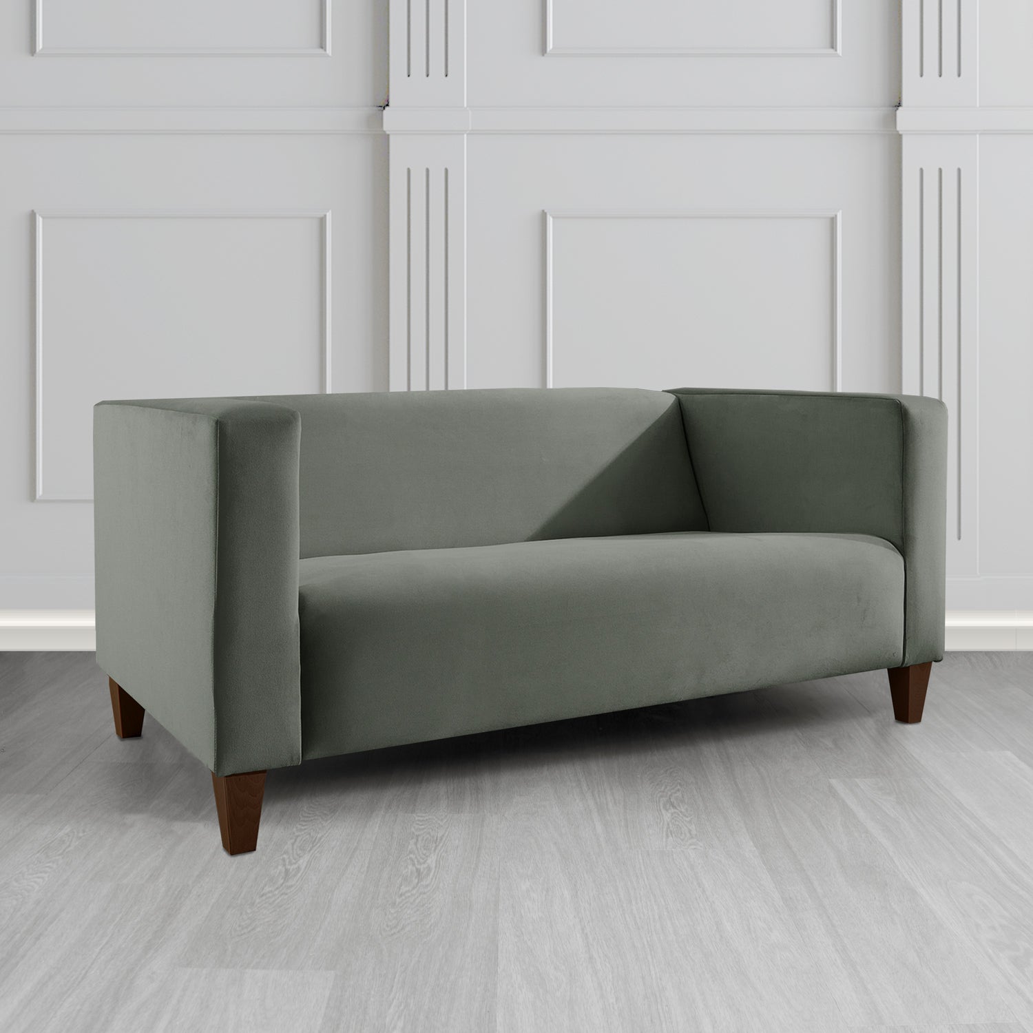 Bonnie 2 Seater Sofa in Monaco Plush Velvet Fabric