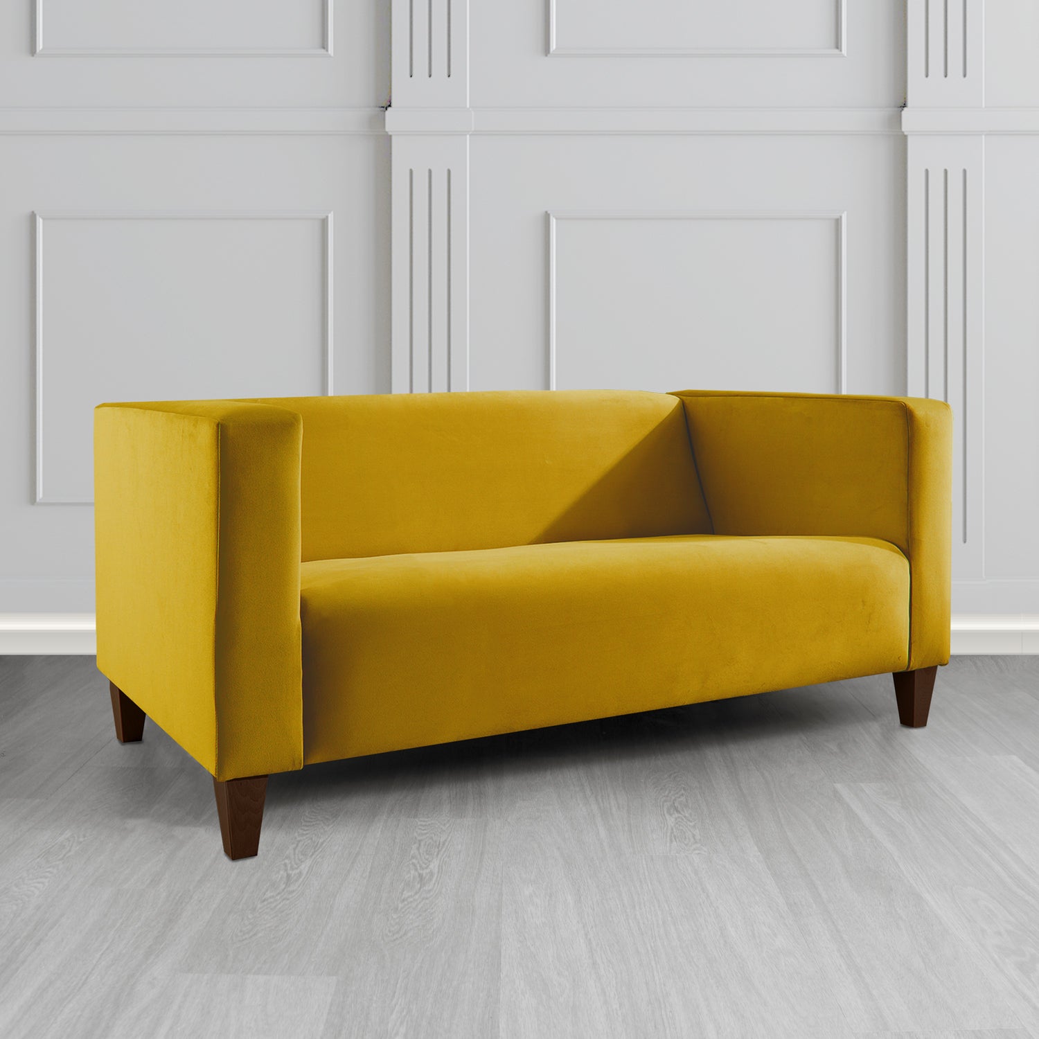 Bonnie 2 Seater Sofa in Monaco Plush Velvet Fabric