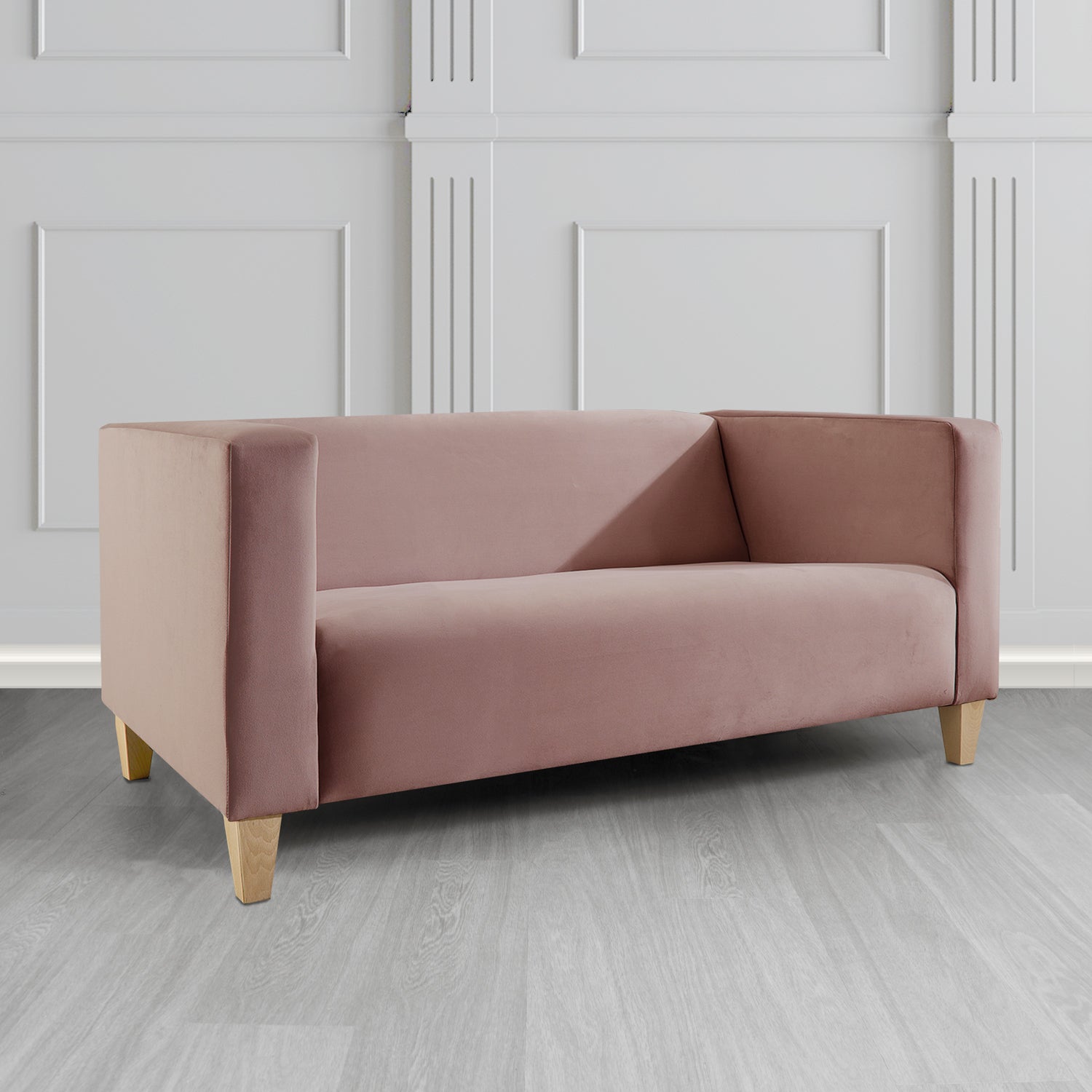 Bonnie 2 Seater Sofa in Monaco Plush Velvet Fabric