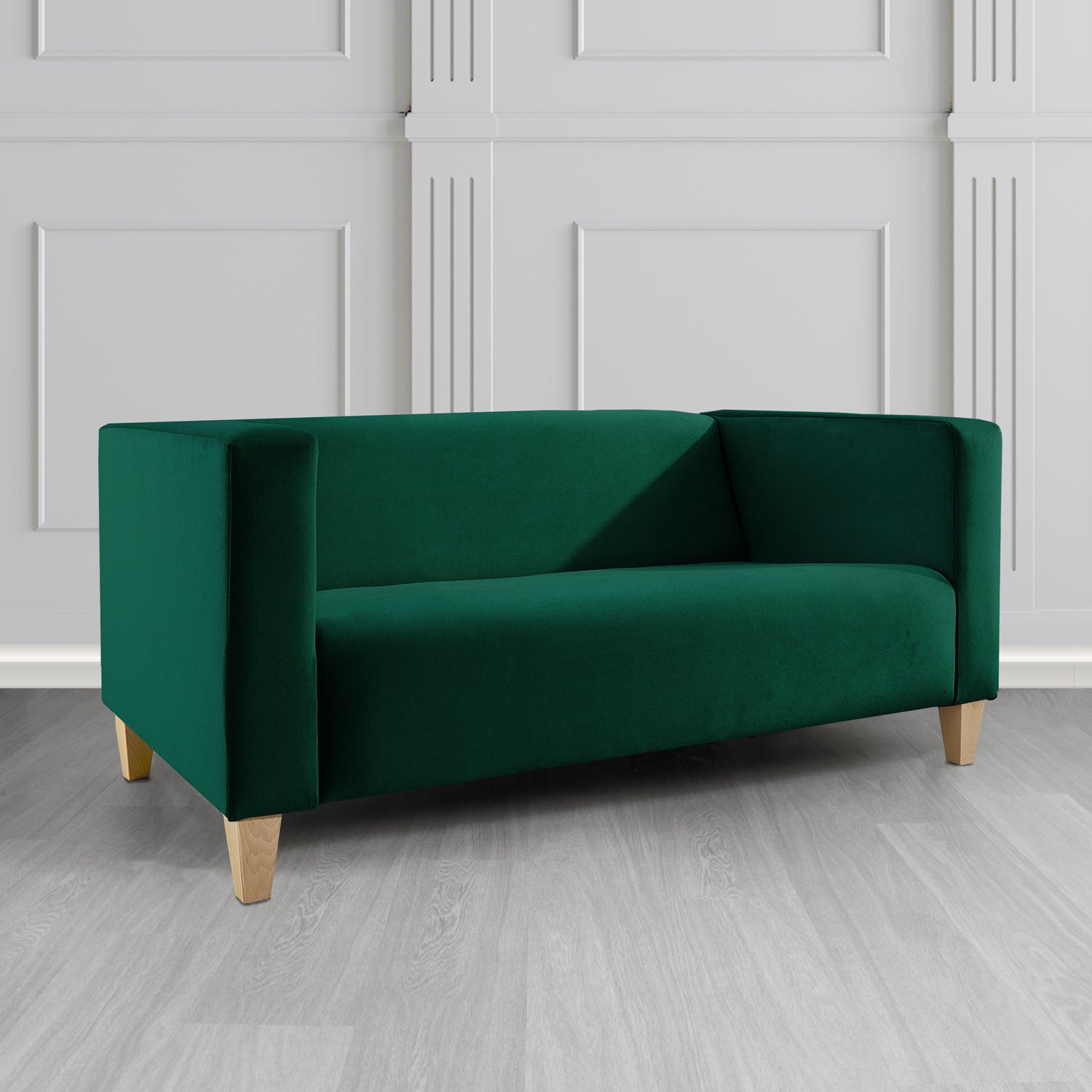 Bonnie 2 Seater Sofa in Monaco Plush Velvet Fabric