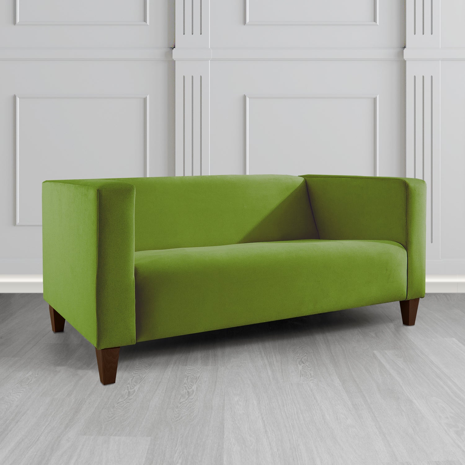 Bonnie 2 Seater Sofa in Monaco Plush Velvet Fabric