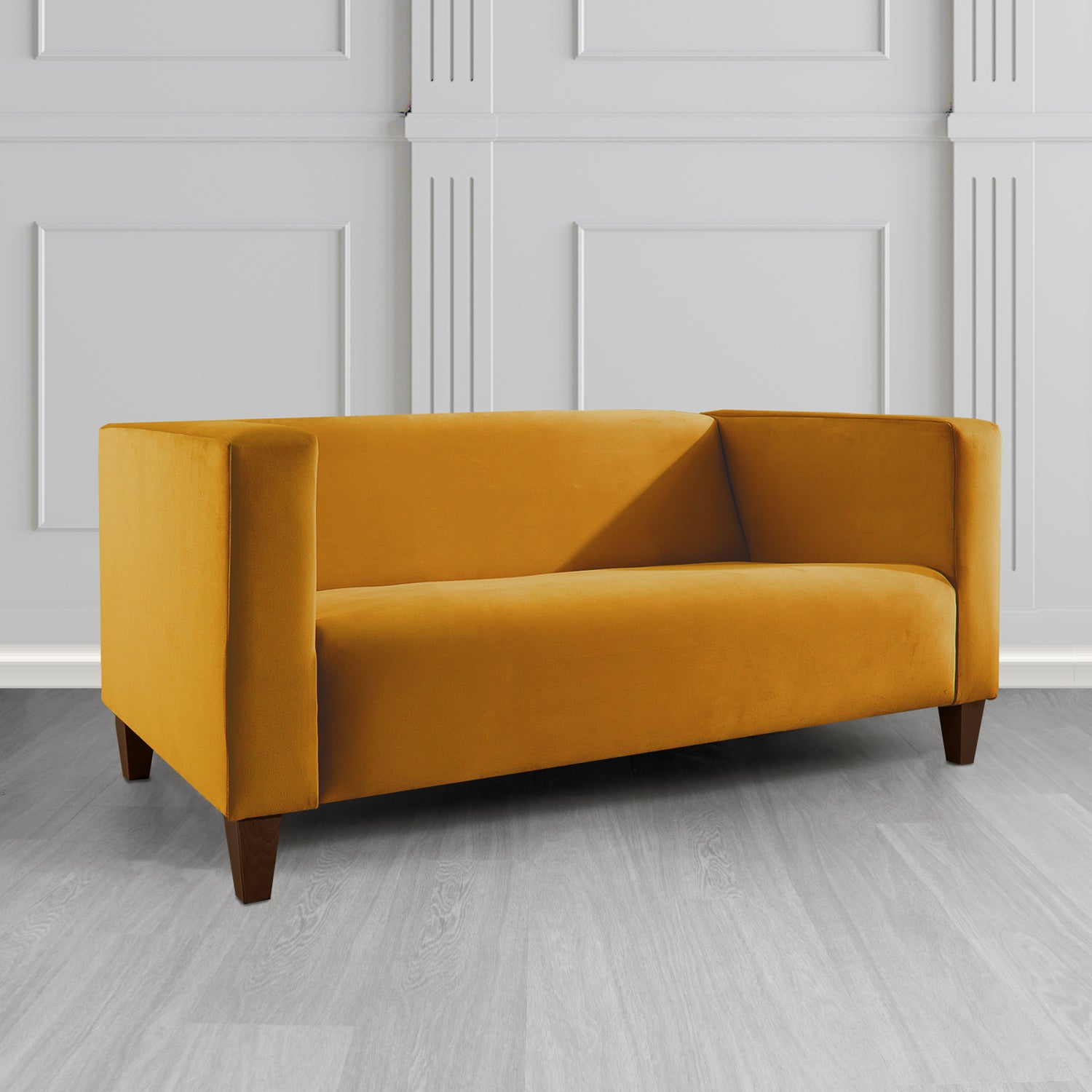 Bonnie 2 Seater Sofa in Monaco Plush Velvet Fabric