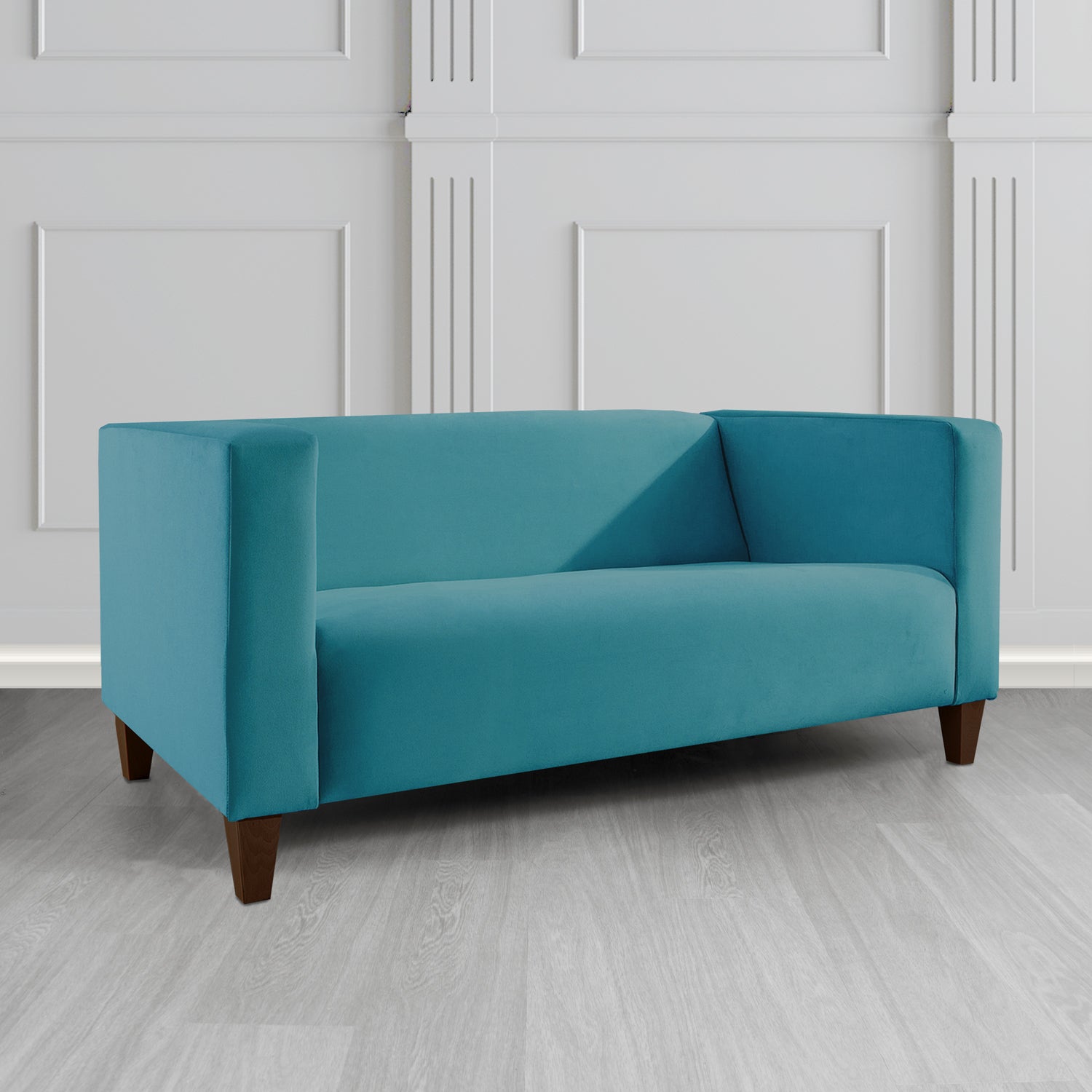 Bonnie 2 Seater Sofa in Monaco Plush Velvet Fabric