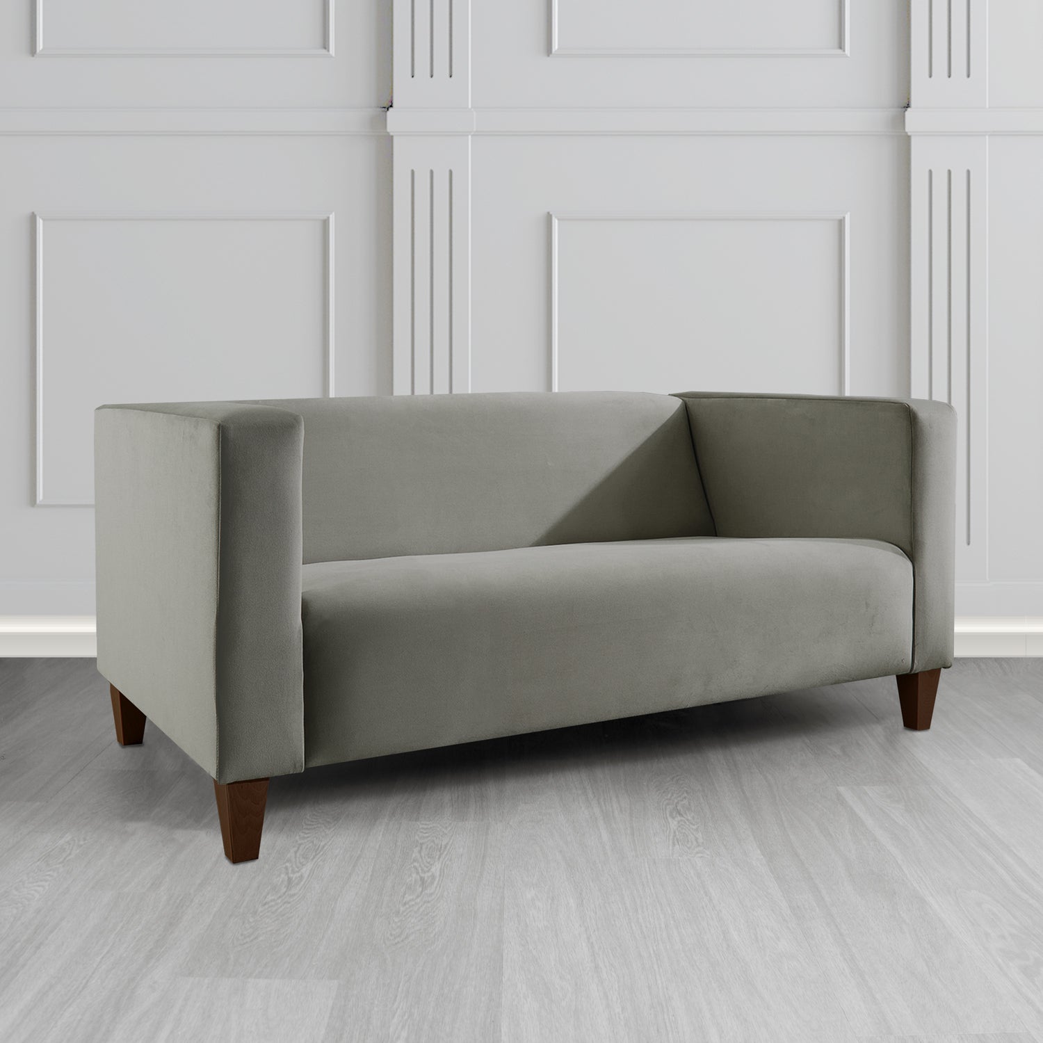 Bonnie 2 Seater Sofa in Monaco Plush Velvet Fabric