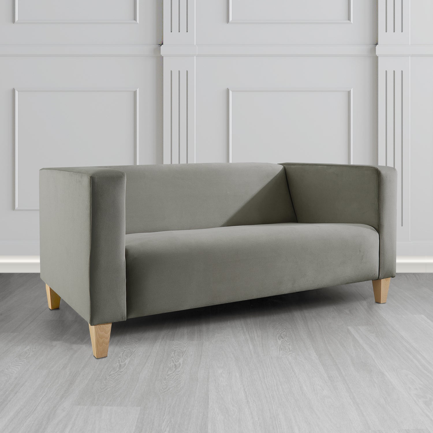 Bonnie 2 Seater Sofa in Monaco Plush Velvet Fabric