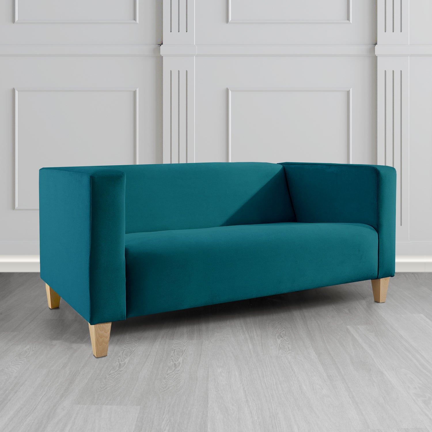 Bonnie 2 Seater Sofa in Monaco Plush Velvet Fabric