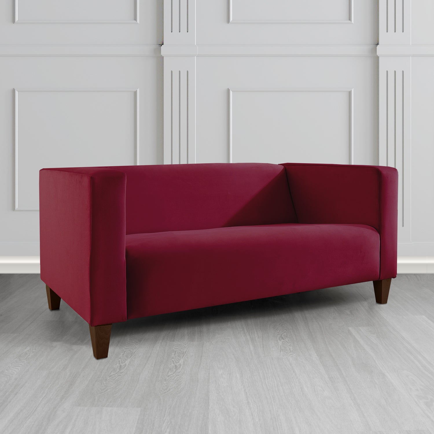 Bonnie 2 Seater Sofa in Monaco Plush Velvet Fabric