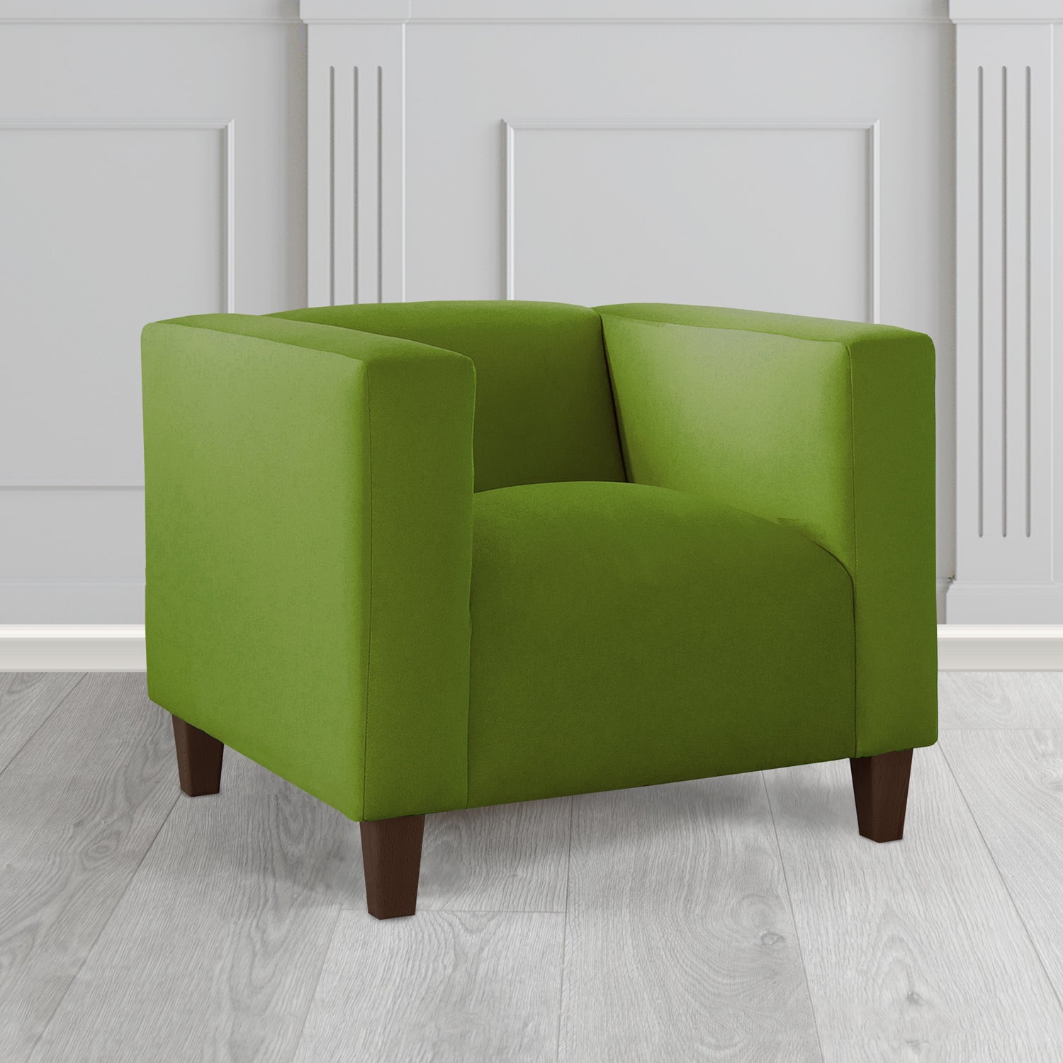 Bonnie Tub Armchair in Monaco Plush Velvet Fabric