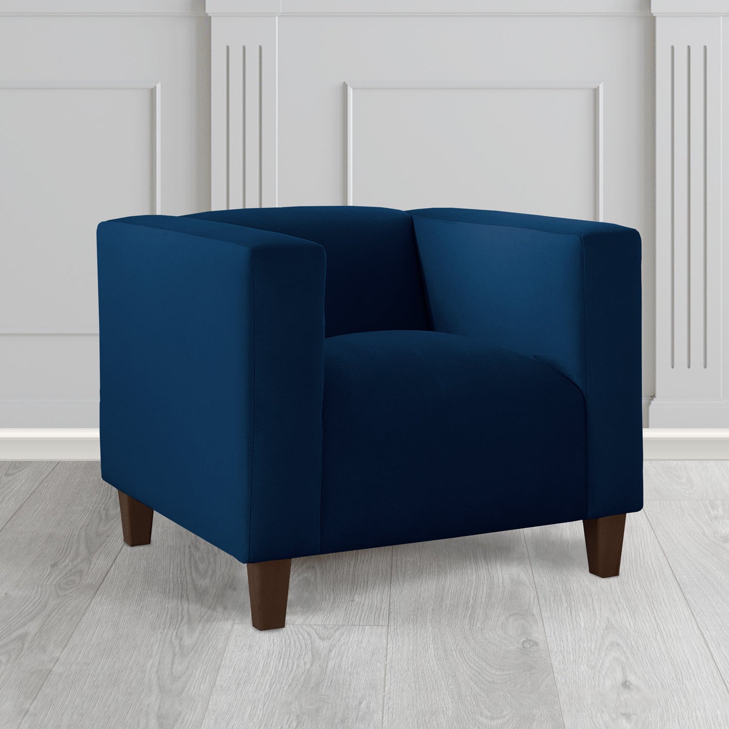 Bonnie Tub Armchair in Monaco Plush Velvet Fabric