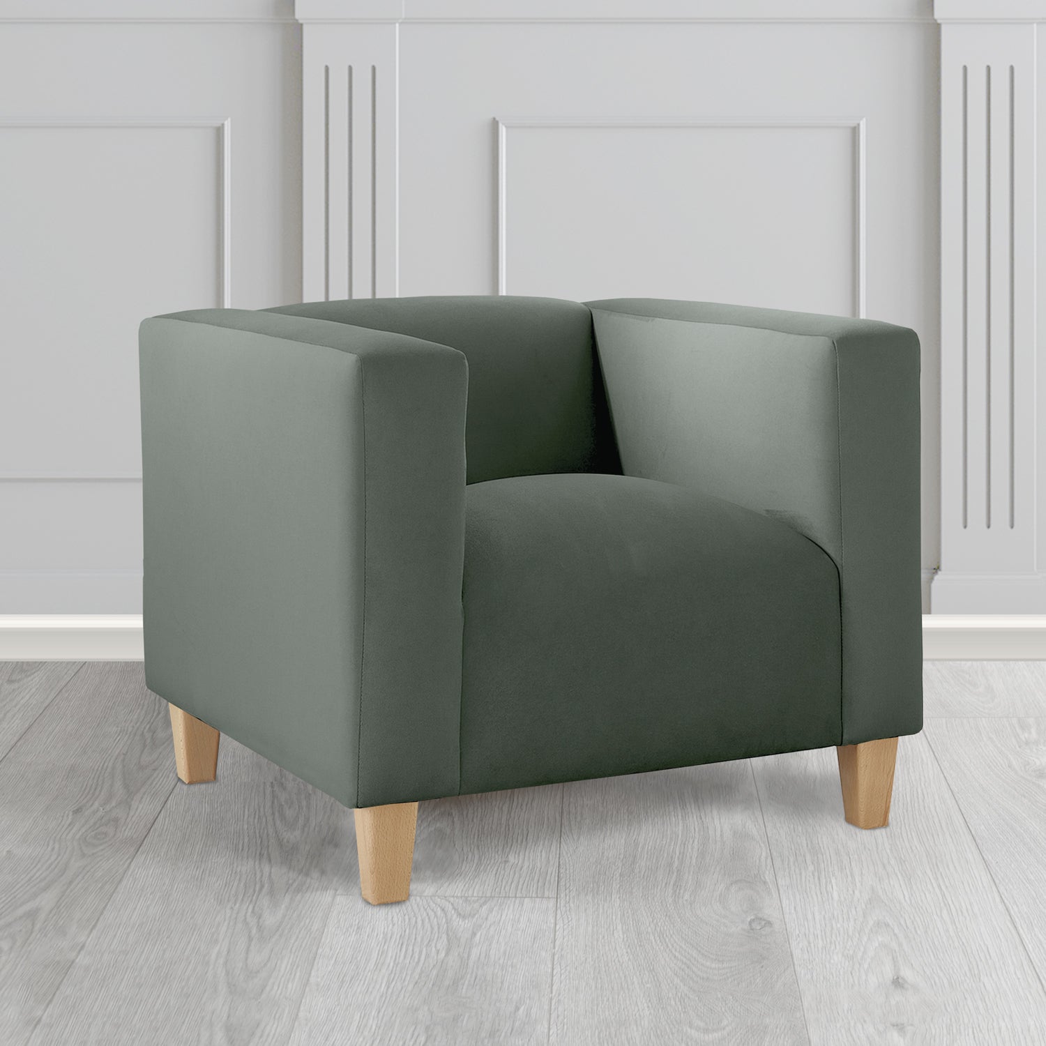 Bonnie Tub Armchair in Sapore Velvet Fabric
