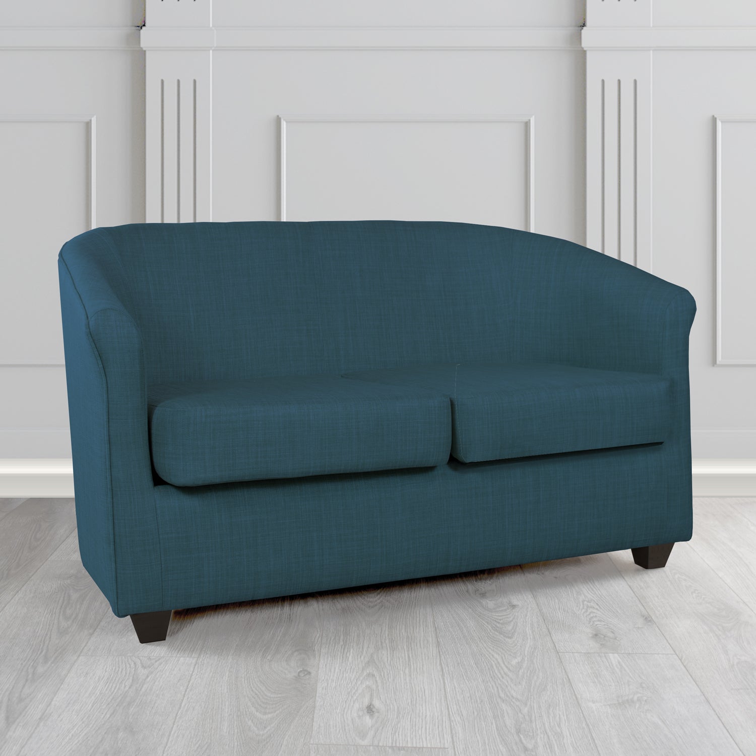 Cannes 2 Seater Tub Sofa in Tubz Charles Linen Fabric