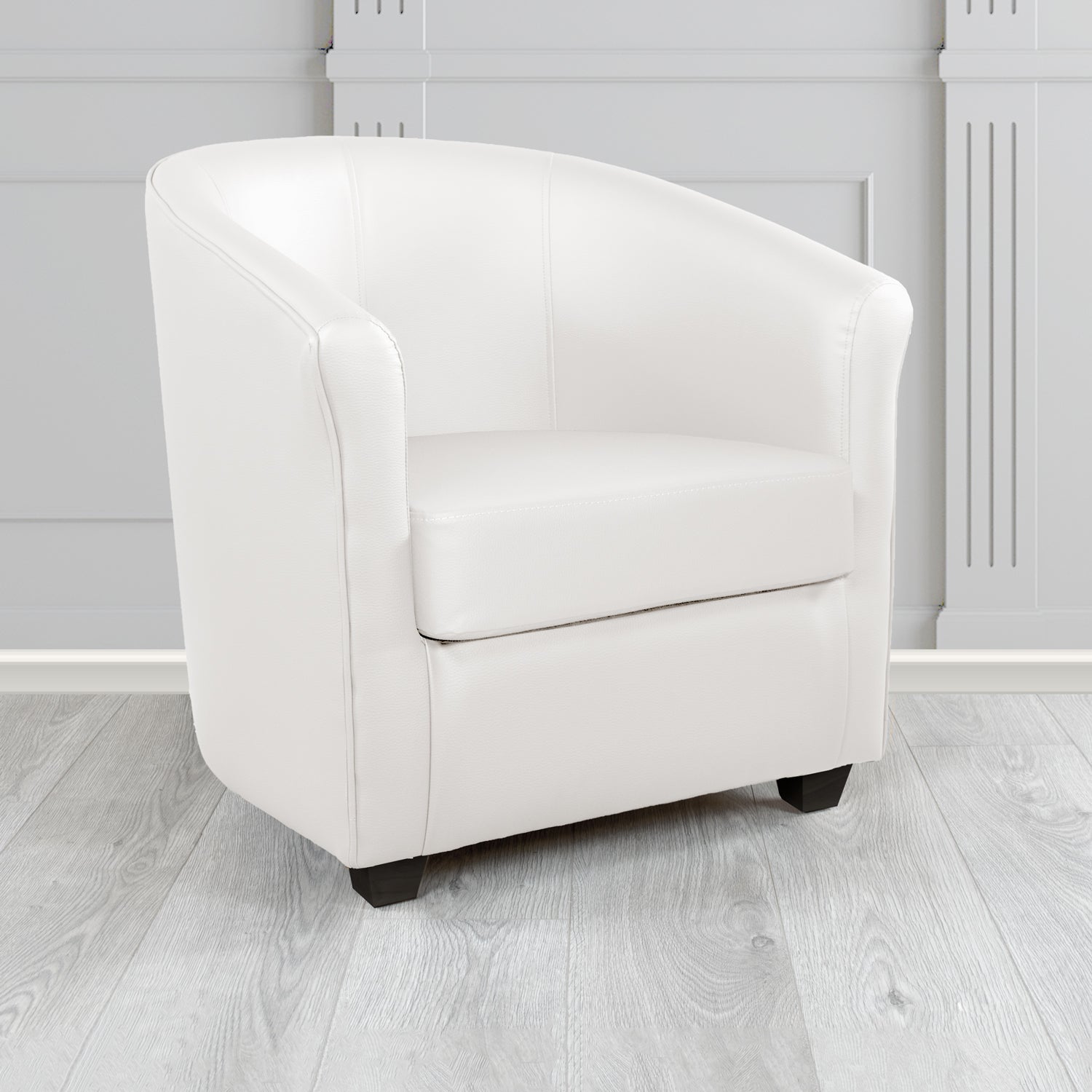 Cannes Tub Chair in Madrid Faux Leather