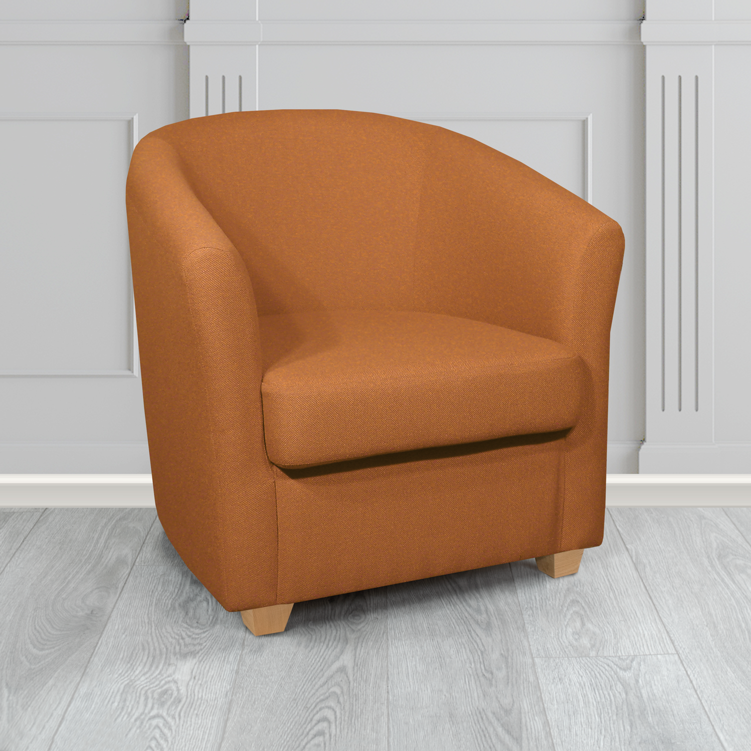 Cannes Tub Chair in Camira Mainline Plus Crib 5 Fabric
