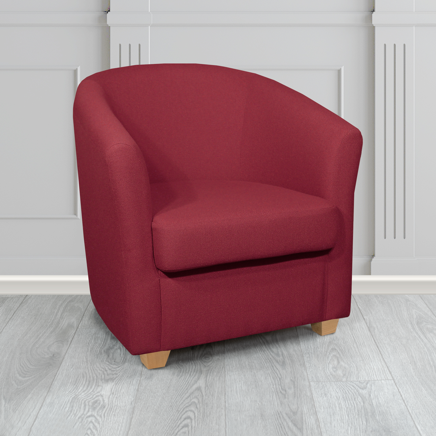 Cannes Tub Chair in Camira Mainline Plus Crib 5 Fabric