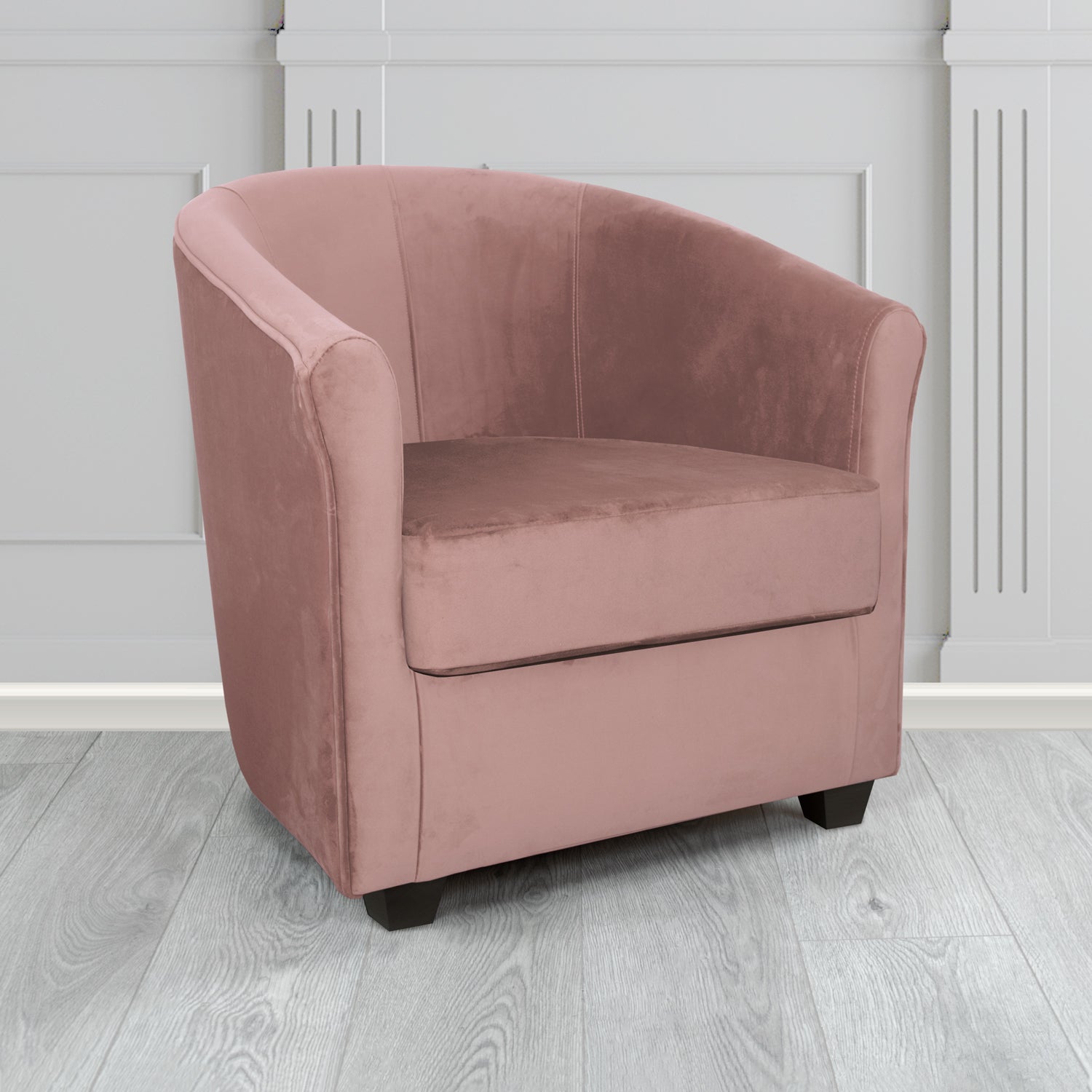 Cannes Tub Chair in Monaco Velvet Fabric