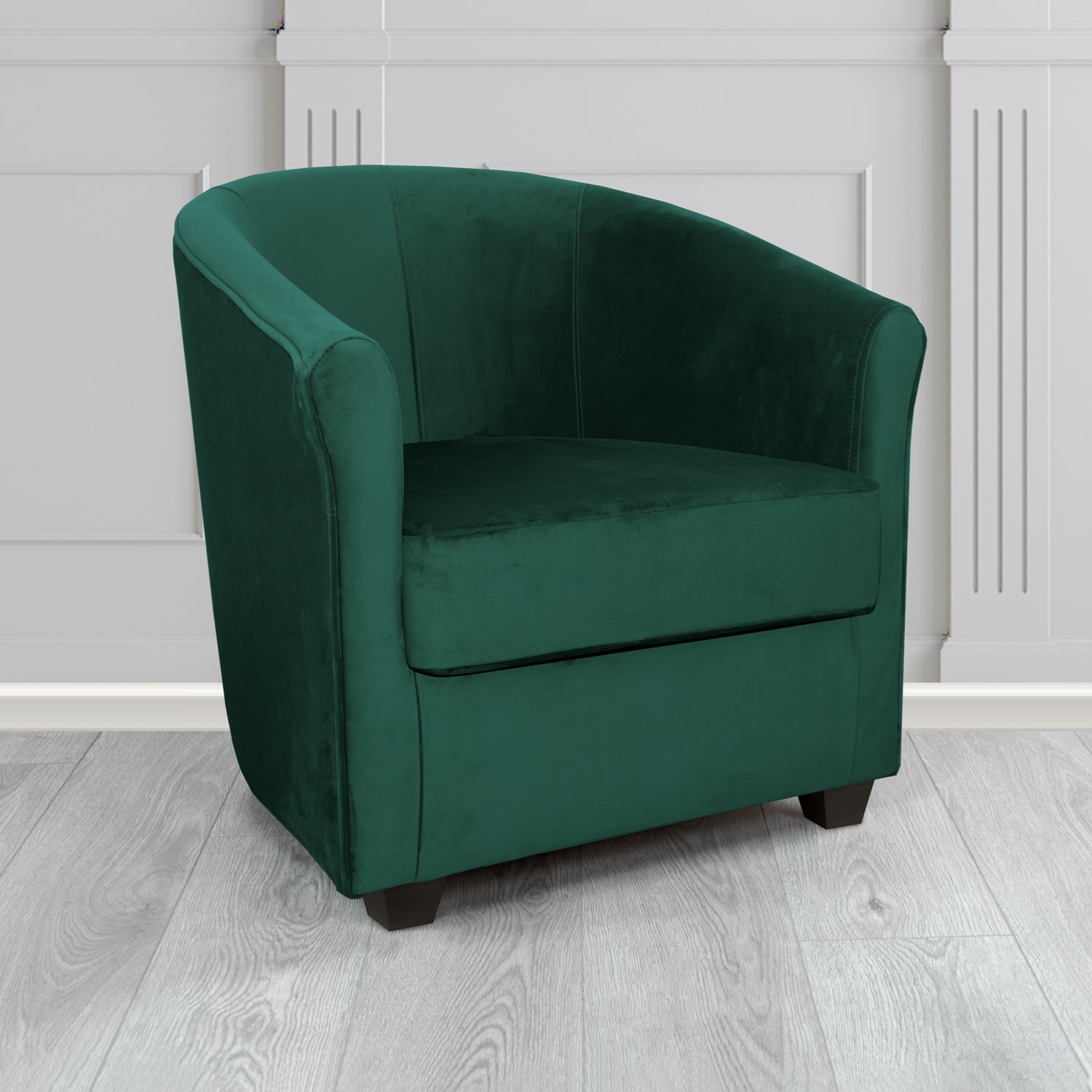 Cannes Tub Chair in Monaco Velvet Fabric