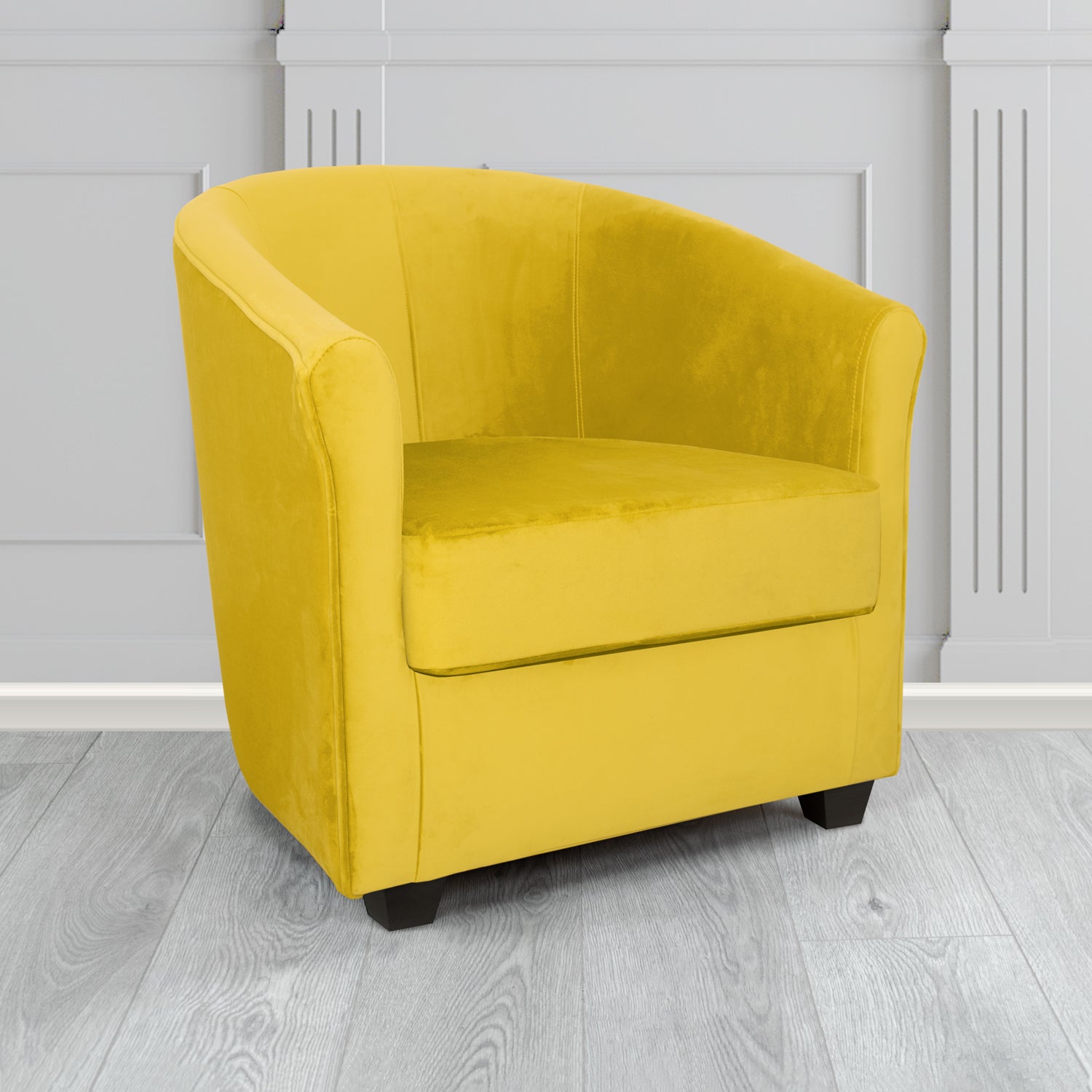 Cannes Tub Chair in Monaco Velvet Fabric