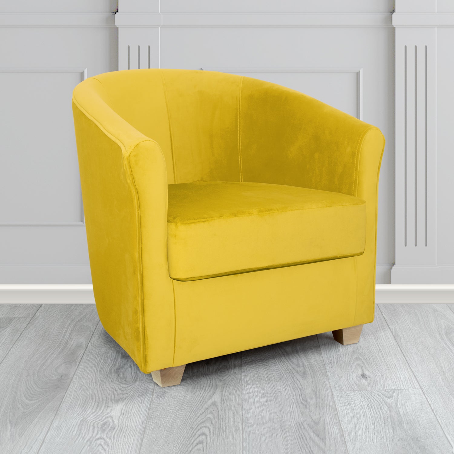 Cannes Tub Chair in Monaco Velvet Fabric