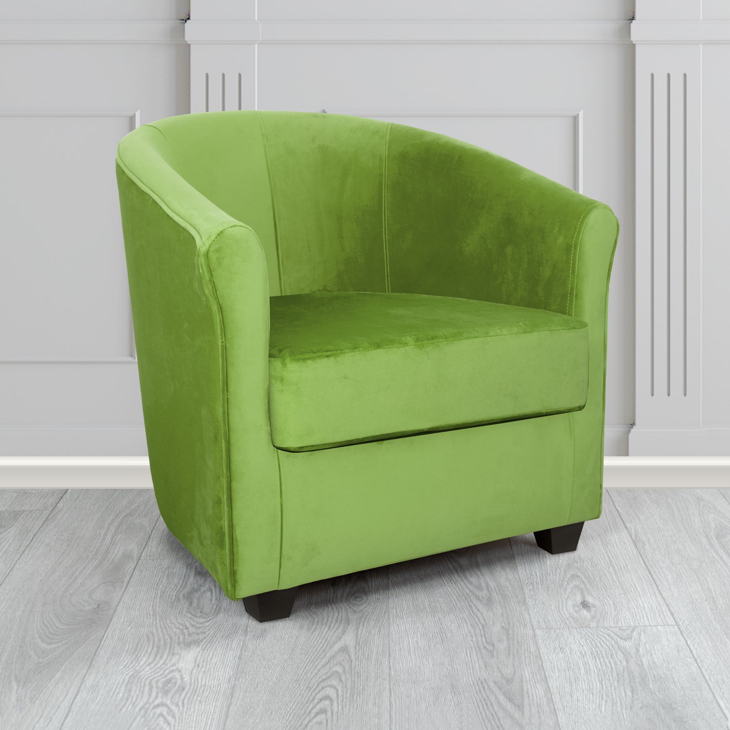 Cannes Tub Chair in Monaco Velvet Fabric