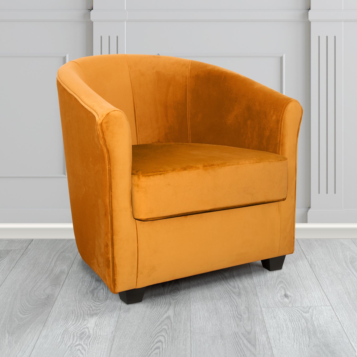 Cannes Tub Chair in Monaco Velvet Fabric