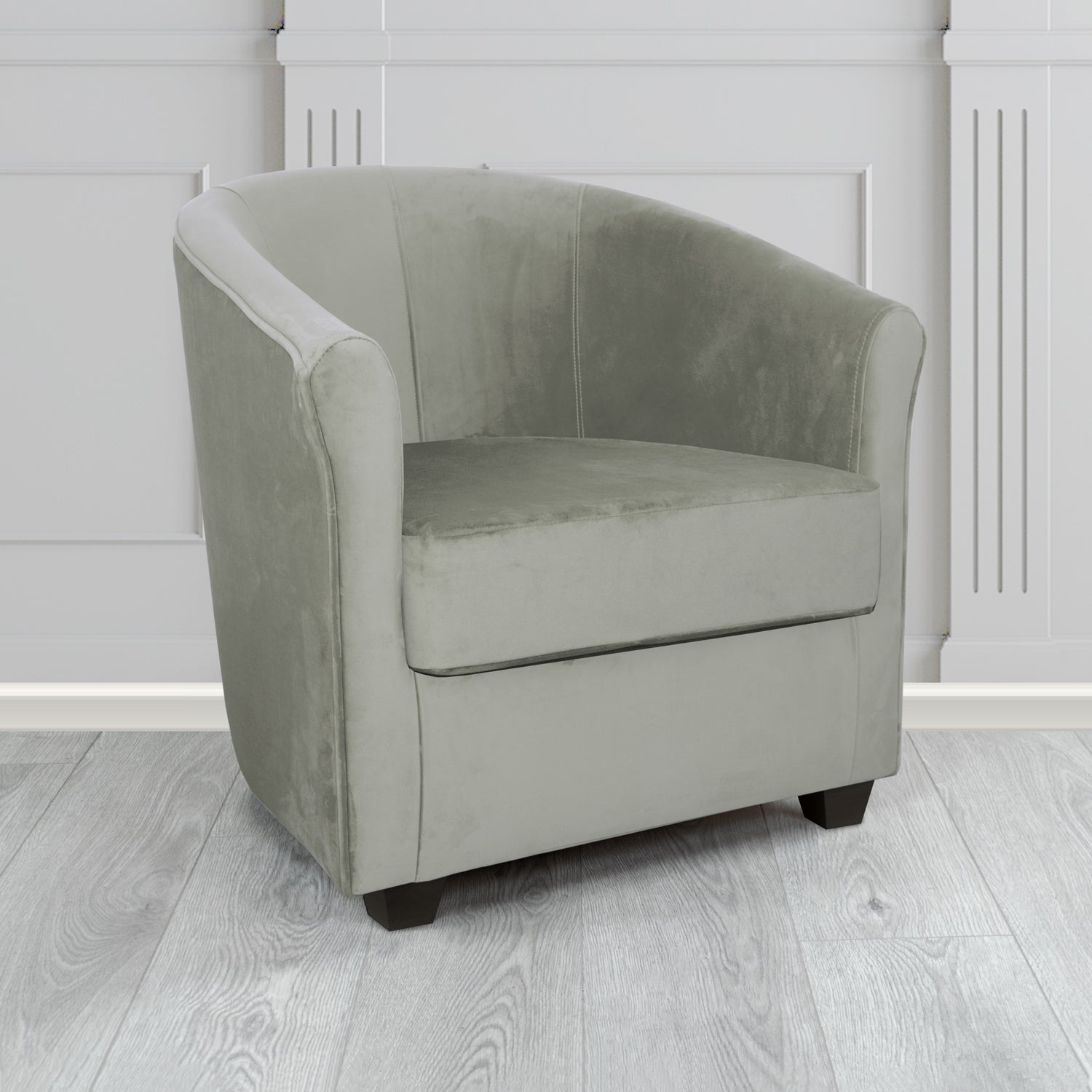 Cannes Tub Chair in Monaco Velvet Fabric
