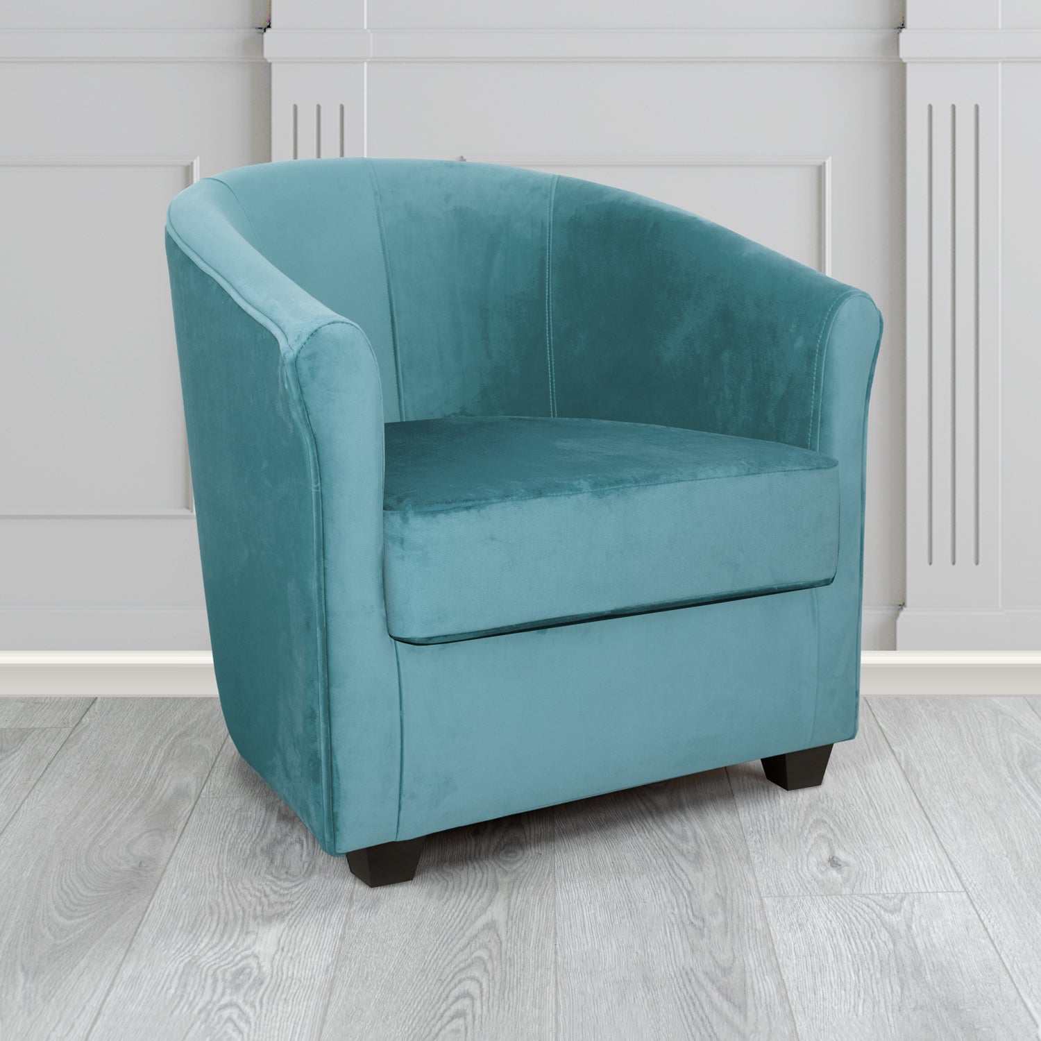 Cannes Tub Chair in Monaco Velvet Fabric
