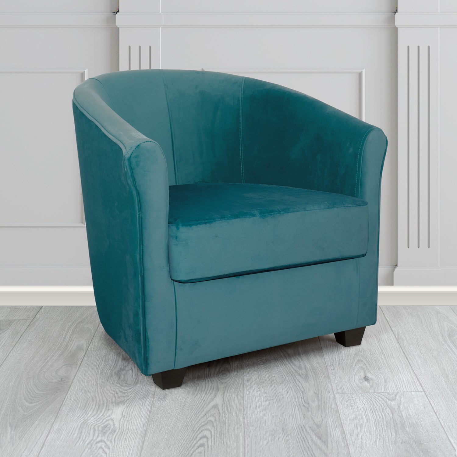Cannes Tub Chair in Monaco Velvet Fabric