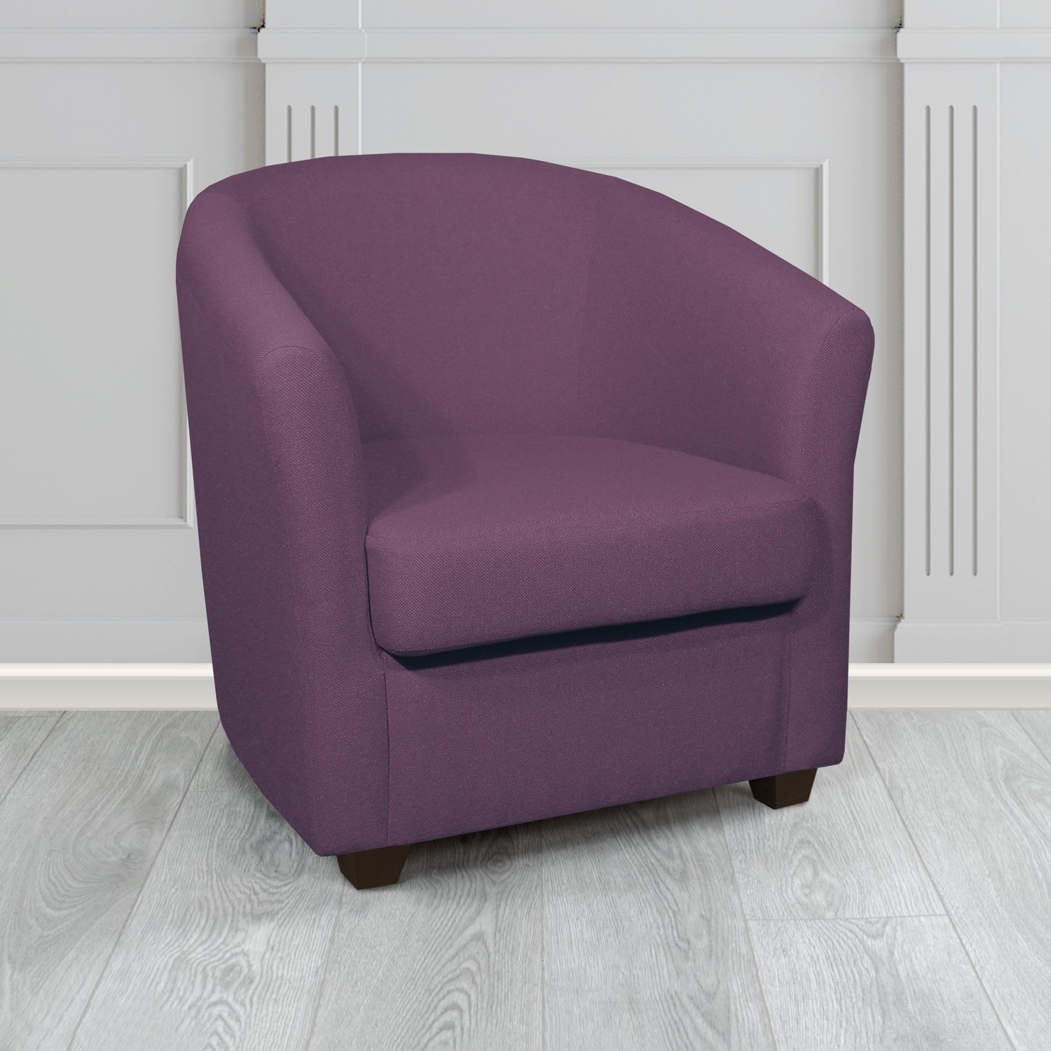 Cannes Tub Chair in Camira Mainline Plus Crib 5 Fabric