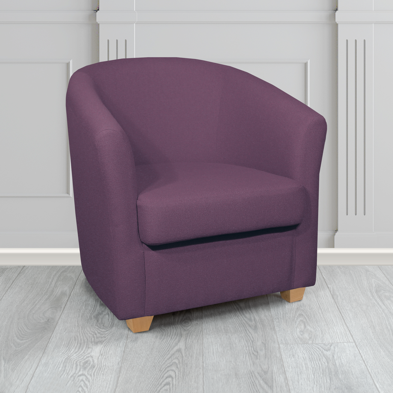 Cannes Tub Chair in Camira Mainline Plus Crib 5 Fabric