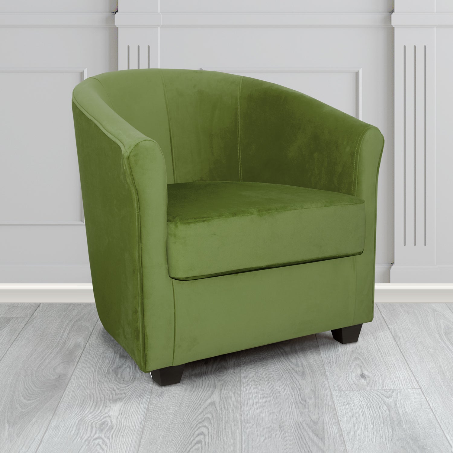 Cannes Tub Chair in Sapore Velvet Fabric
