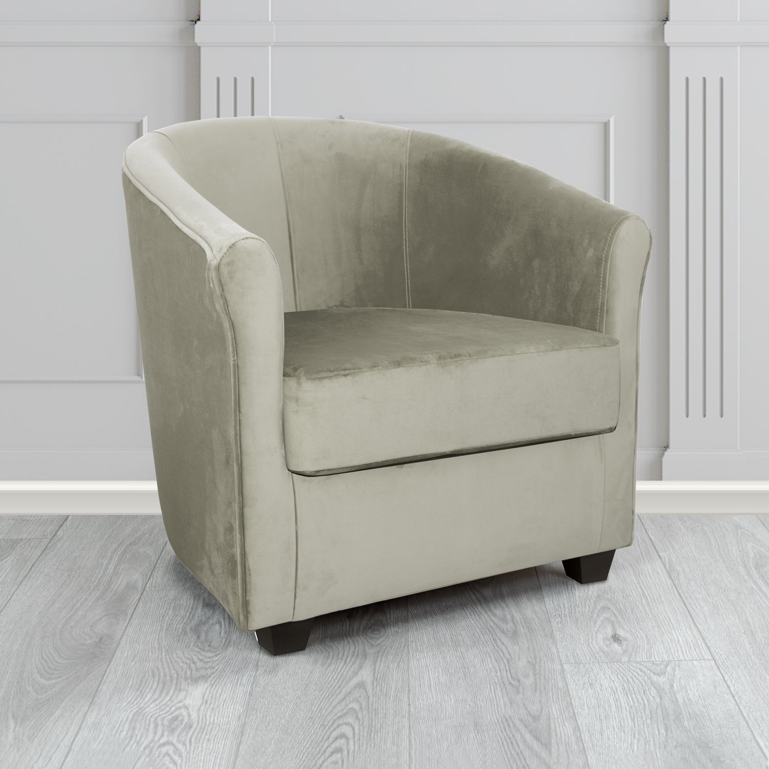 Cannes Tub Chair in Sapore Velvet Fabric