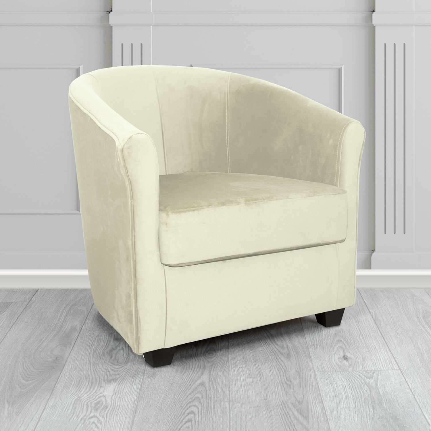 Cannes Tub Chair in Sapore Velvet Fabric
