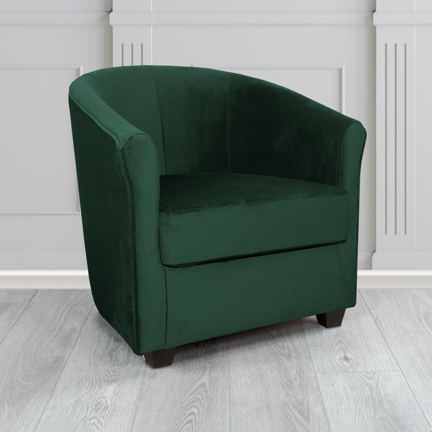 Cannes Tub Chair in Sapore Velvet Fabric