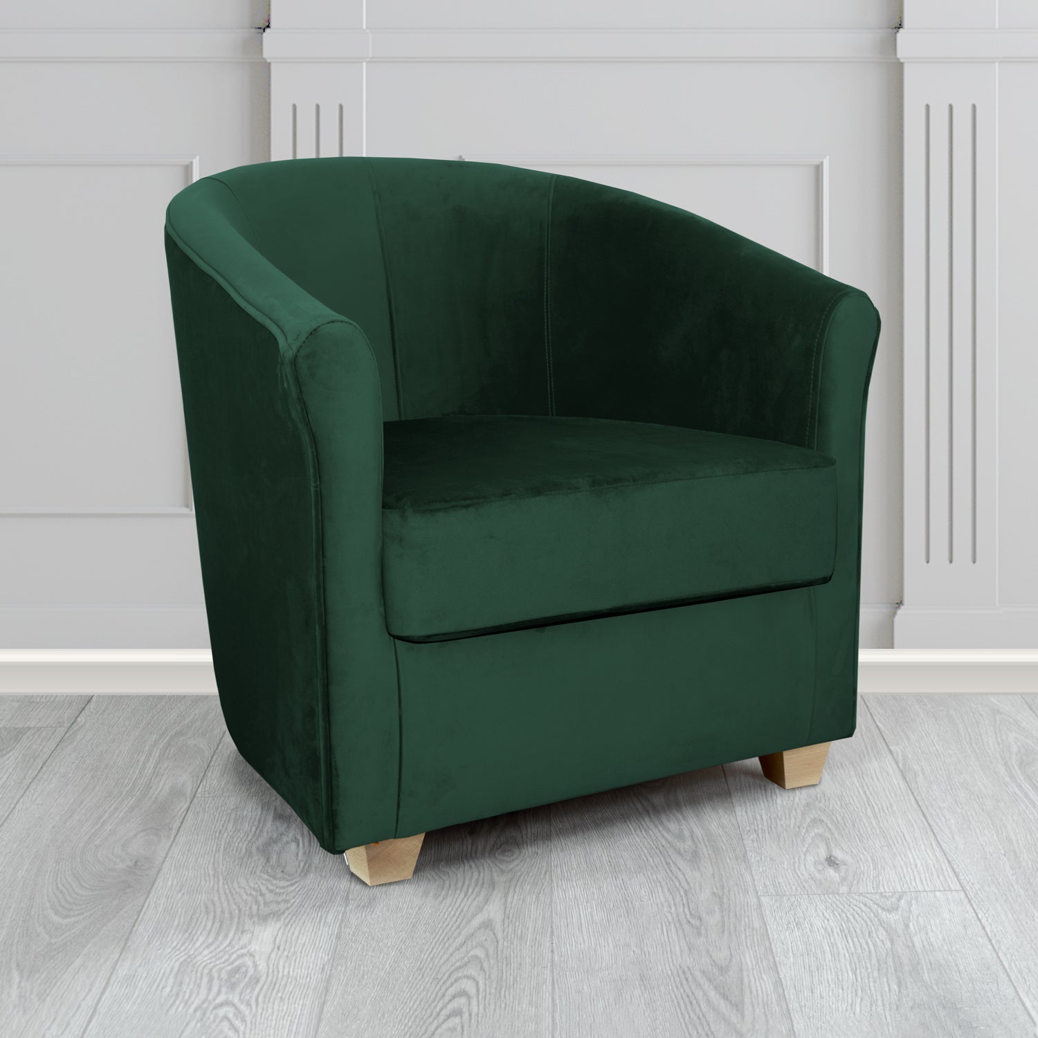 Cannes Tub Chair in Sapore Velvet Fabric