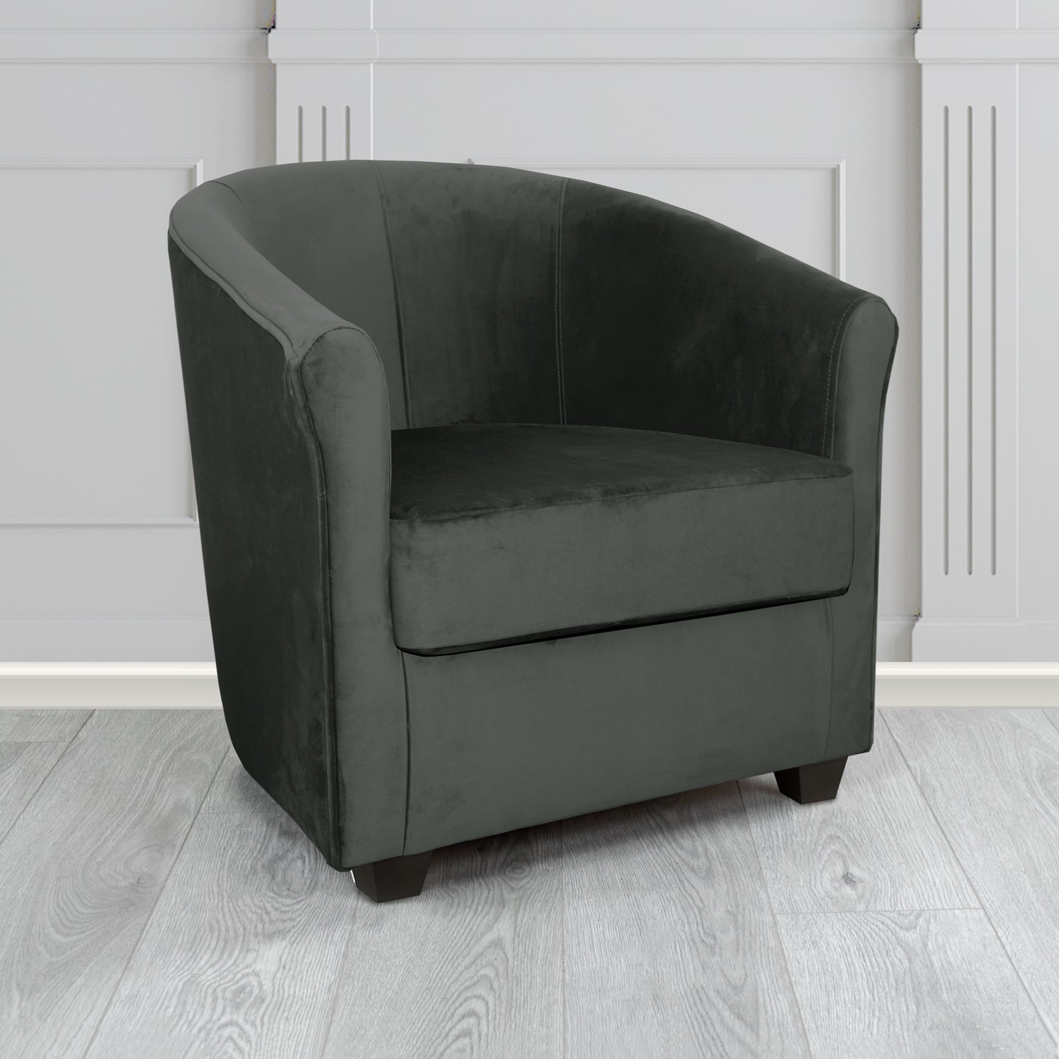 Cannes Tub Chair in Sapore Velvet Fabric