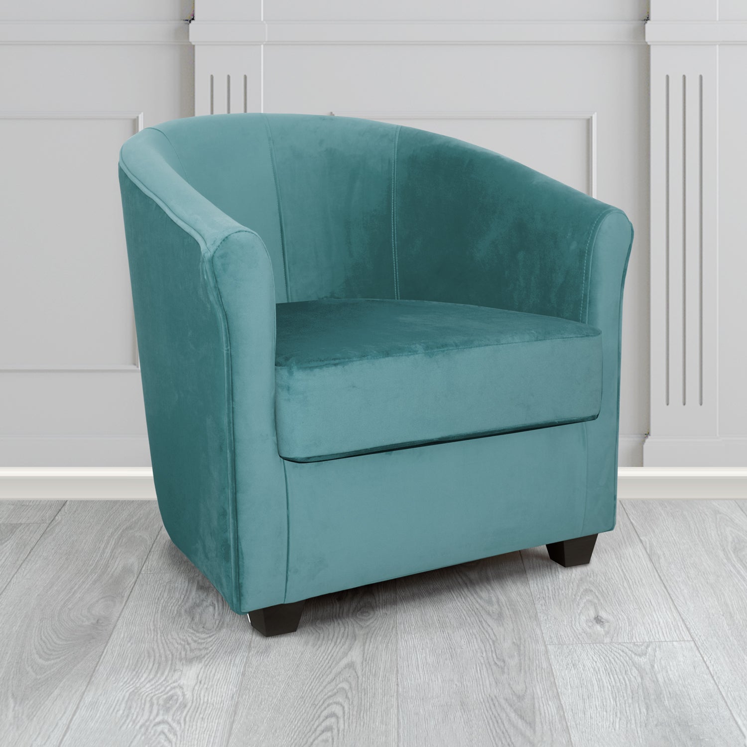 Cannes Tub Chair in Sapore Velvet Fabric