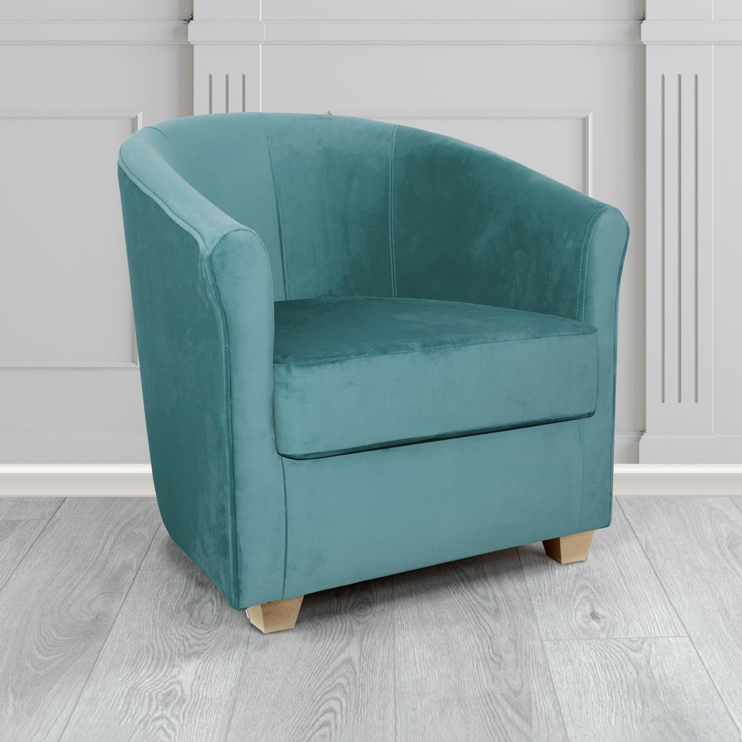 Cannes Tub Chair in Sapore Velvet Fabric