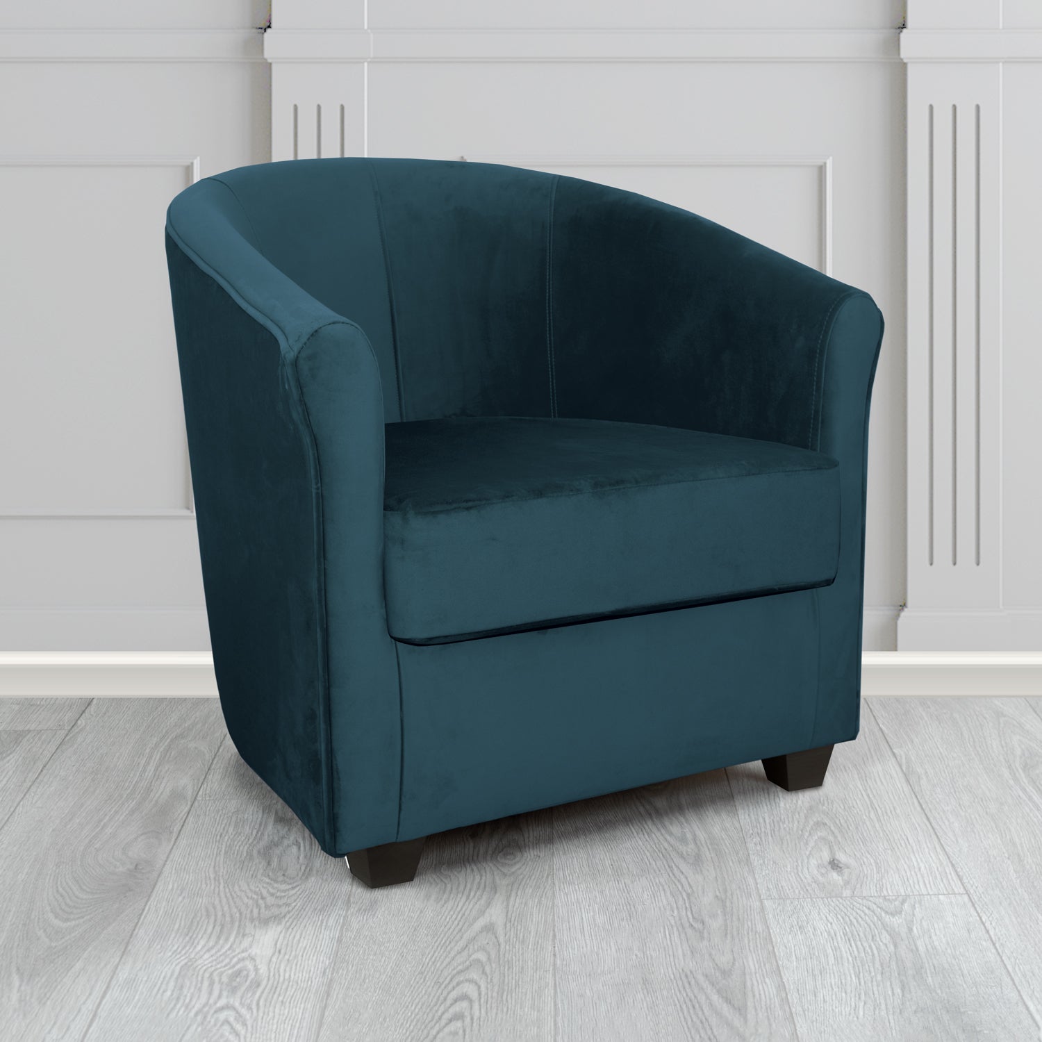 Cannes Tub Chair in Sapore Velvet Fabric