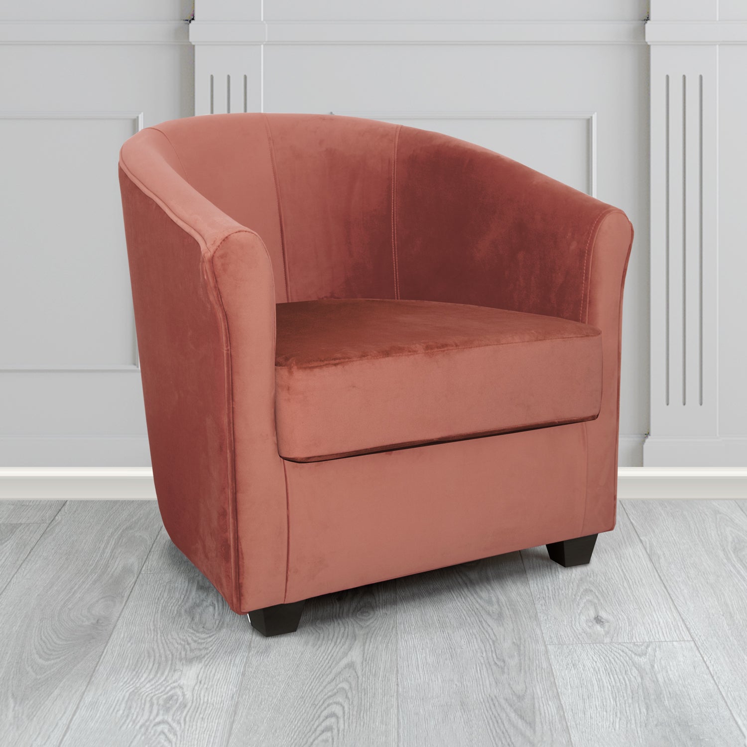 Cannes Tub Chair in Sapore Velvet Fabric