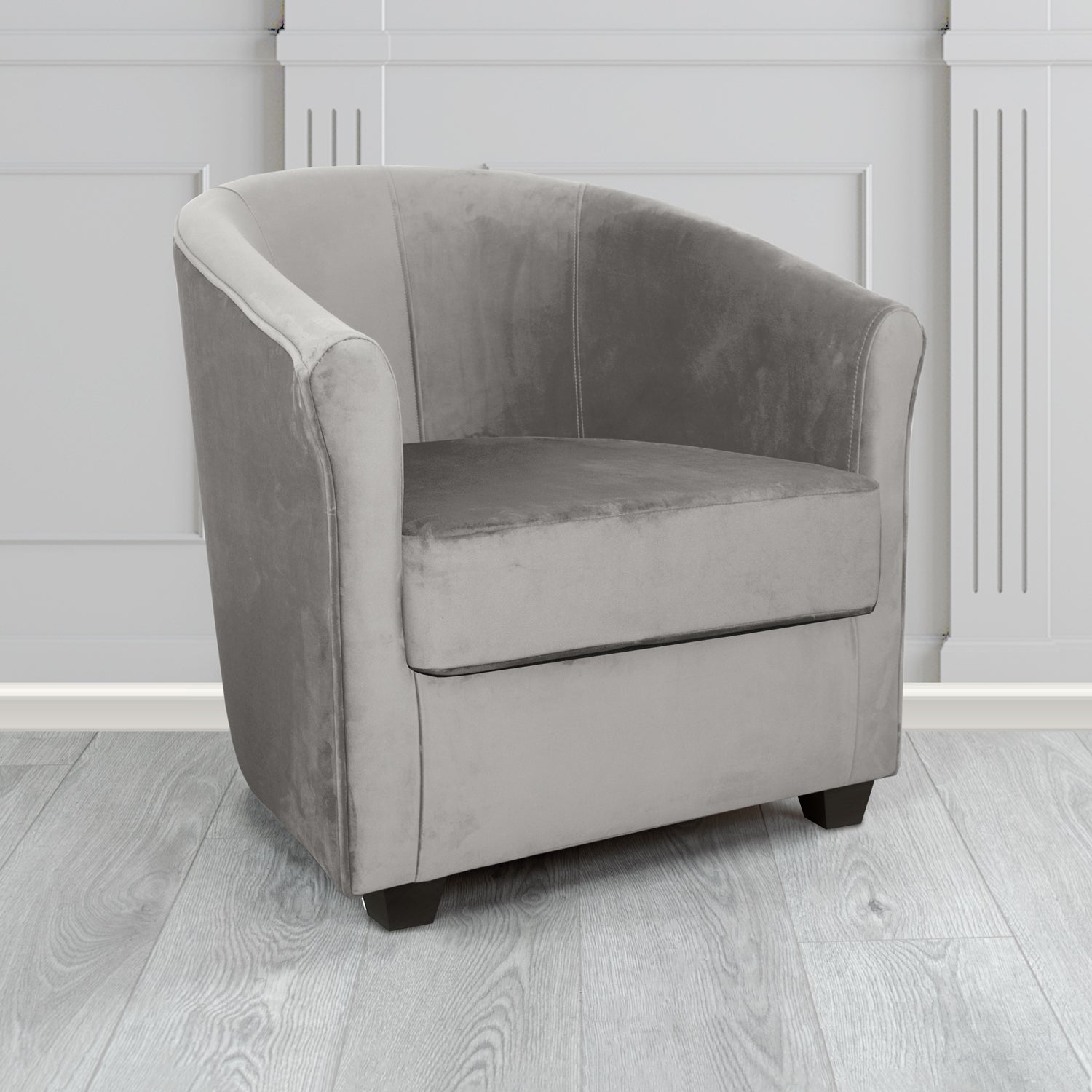 Cannes Tub Chair in Sapore Velvet Fabric