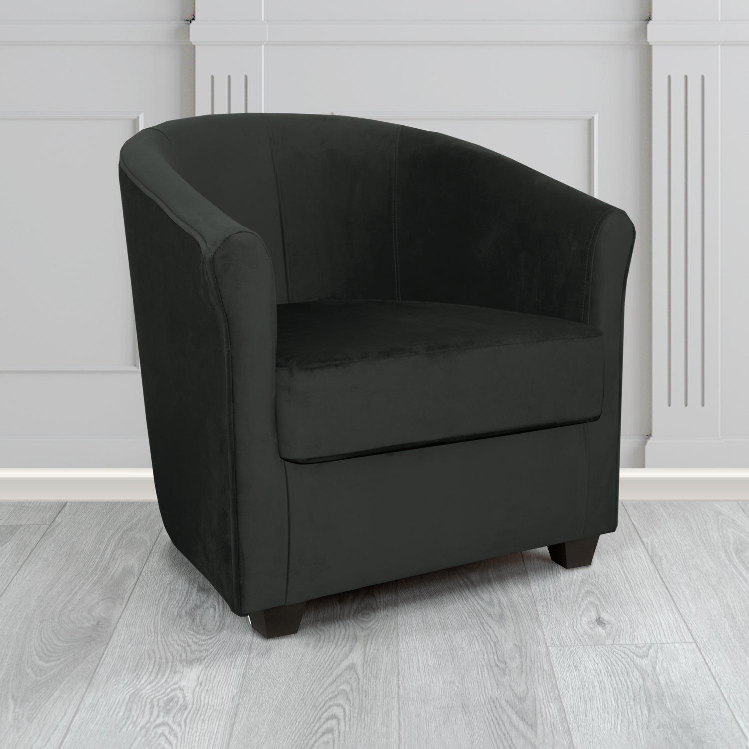 Cannes Tub Chair in Sapore Velvet Fabric