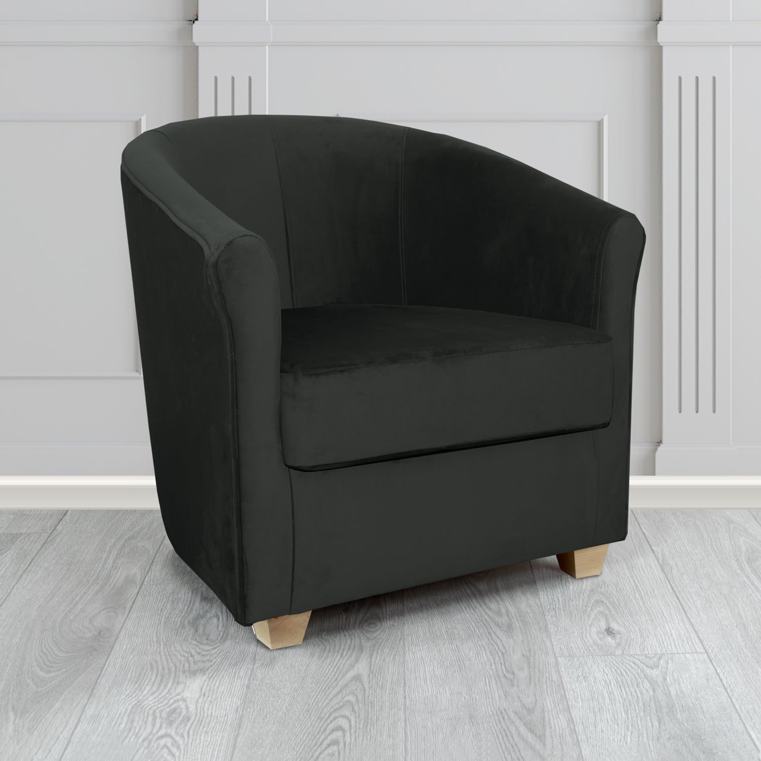 Cannes Tub Chair in Sapore Velvet Fabric