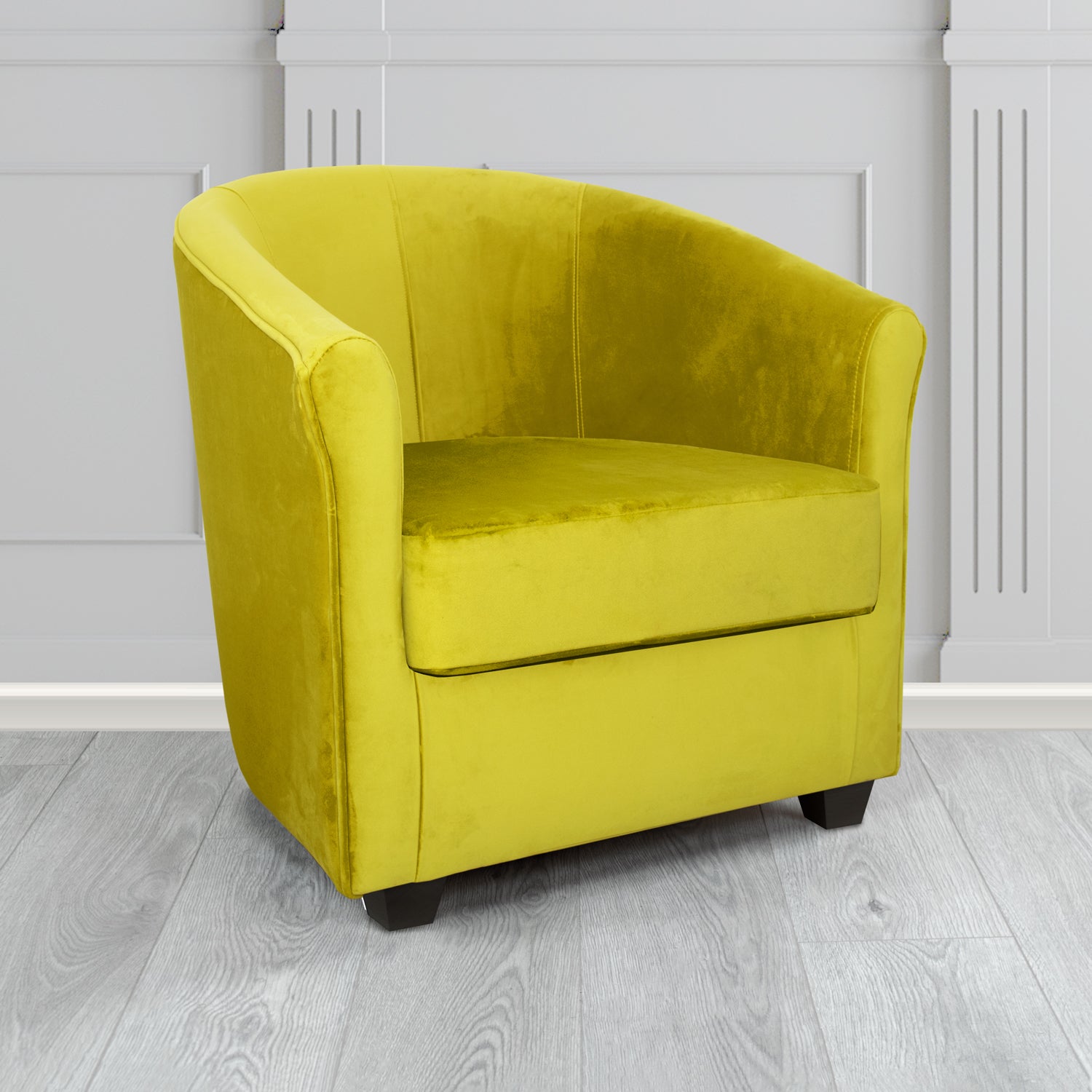 Cannes Tub Chair in Sapore Velvet Fabric