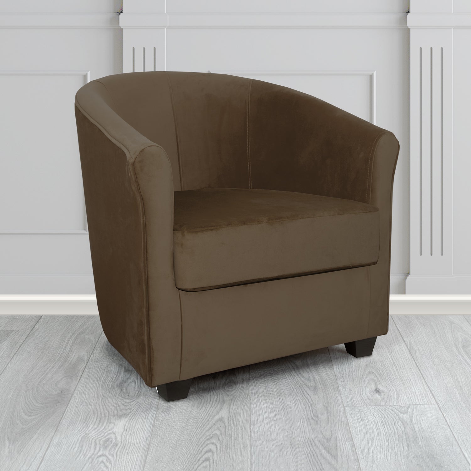 Cannes Tub Chair in Sapore Velvet Fabric