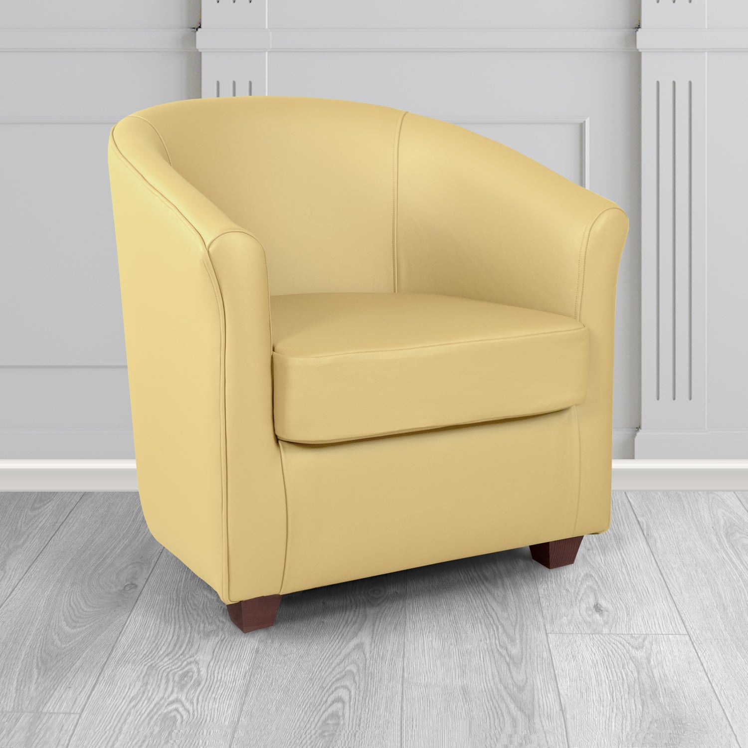 Cannes Tub Chair in Crest Leather Shelly Crib 5 Genuine Leather