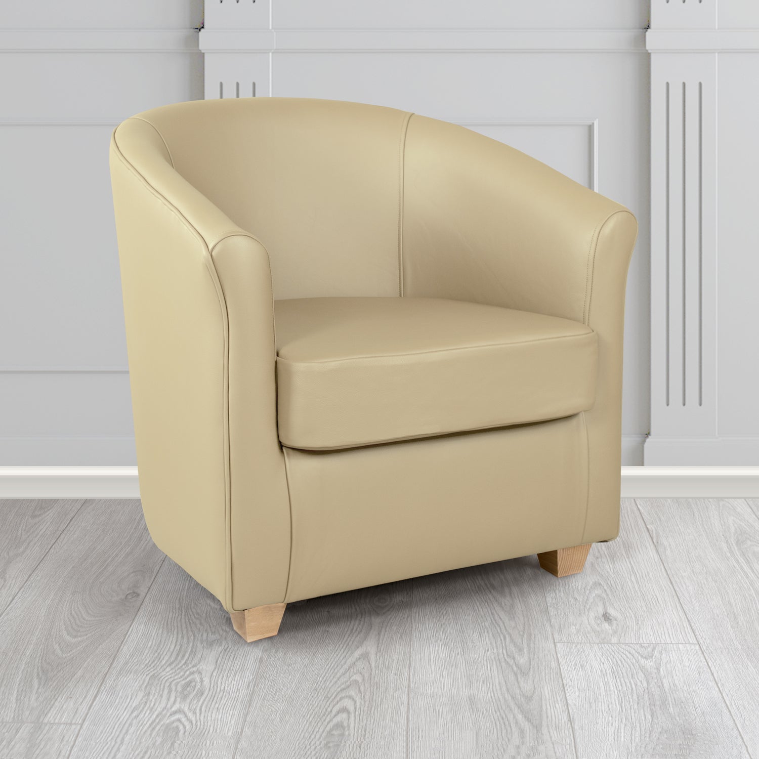 Cannes Tub Chair in Crest Leather Shelly Crib 5 Genuine Leather