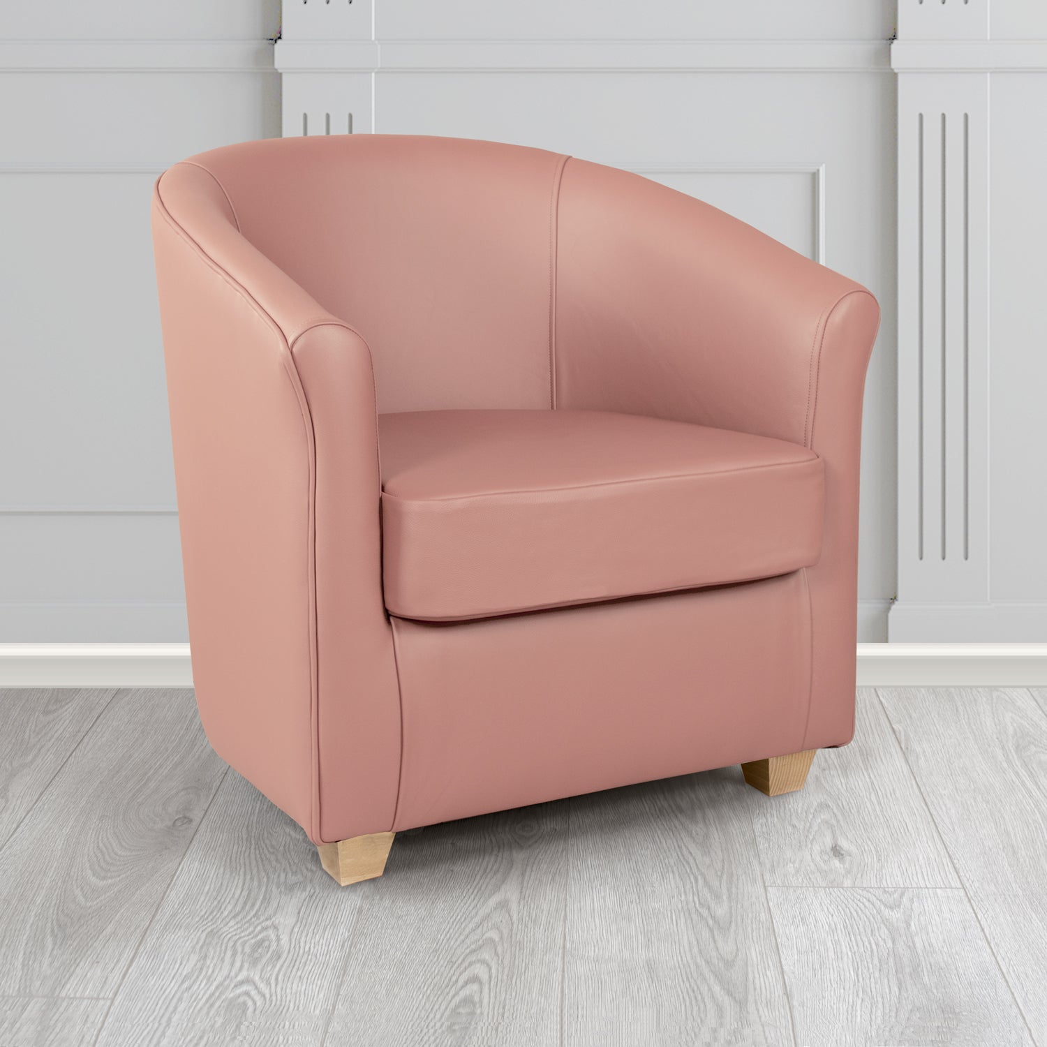 Cannes Tub Chair in Crest Leather Shelly Crib 5 Genuine Leather